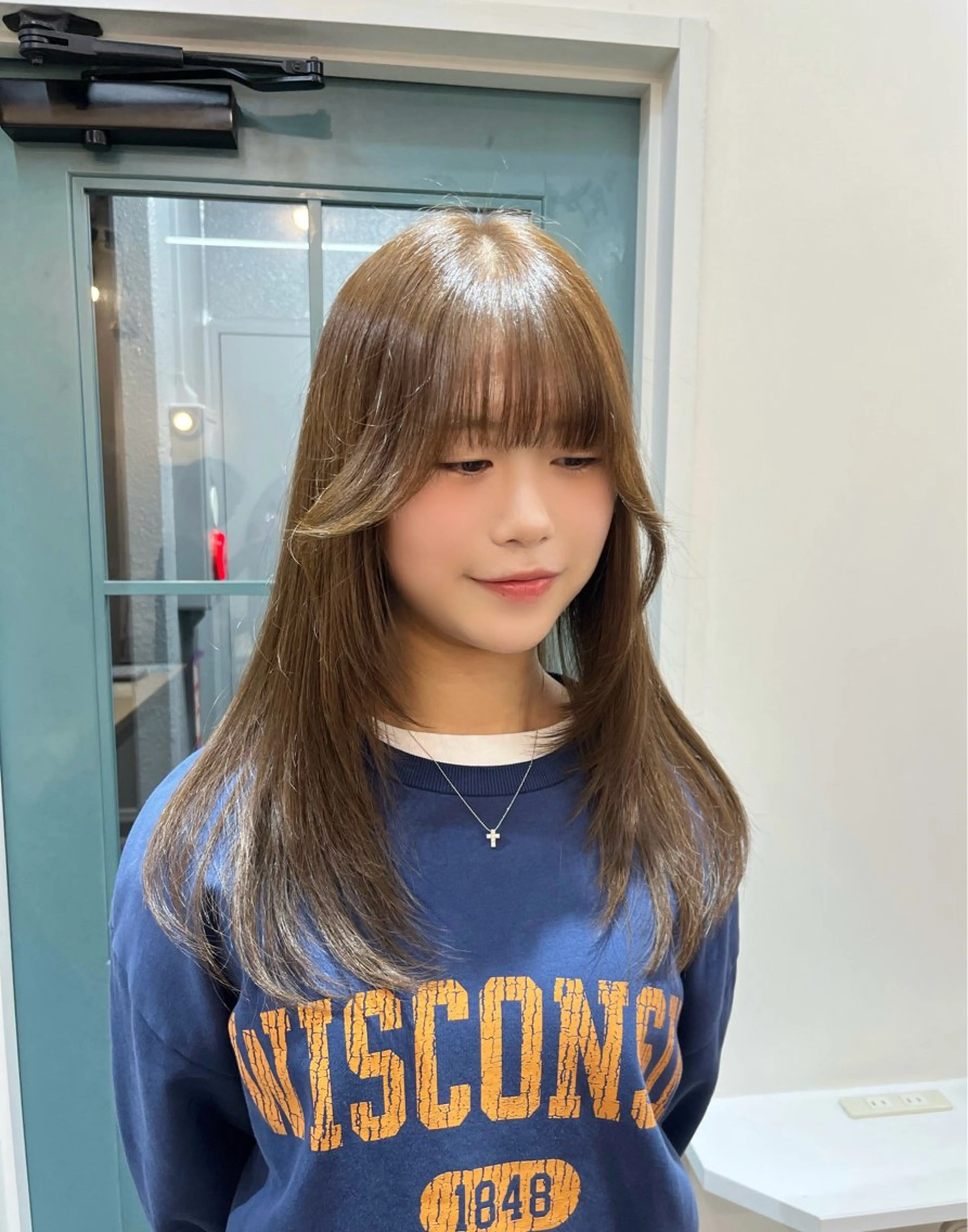 セミロング カラー カット ヘアカラー 【혁명】さら/사라: Korean🍀のヘアスタイル