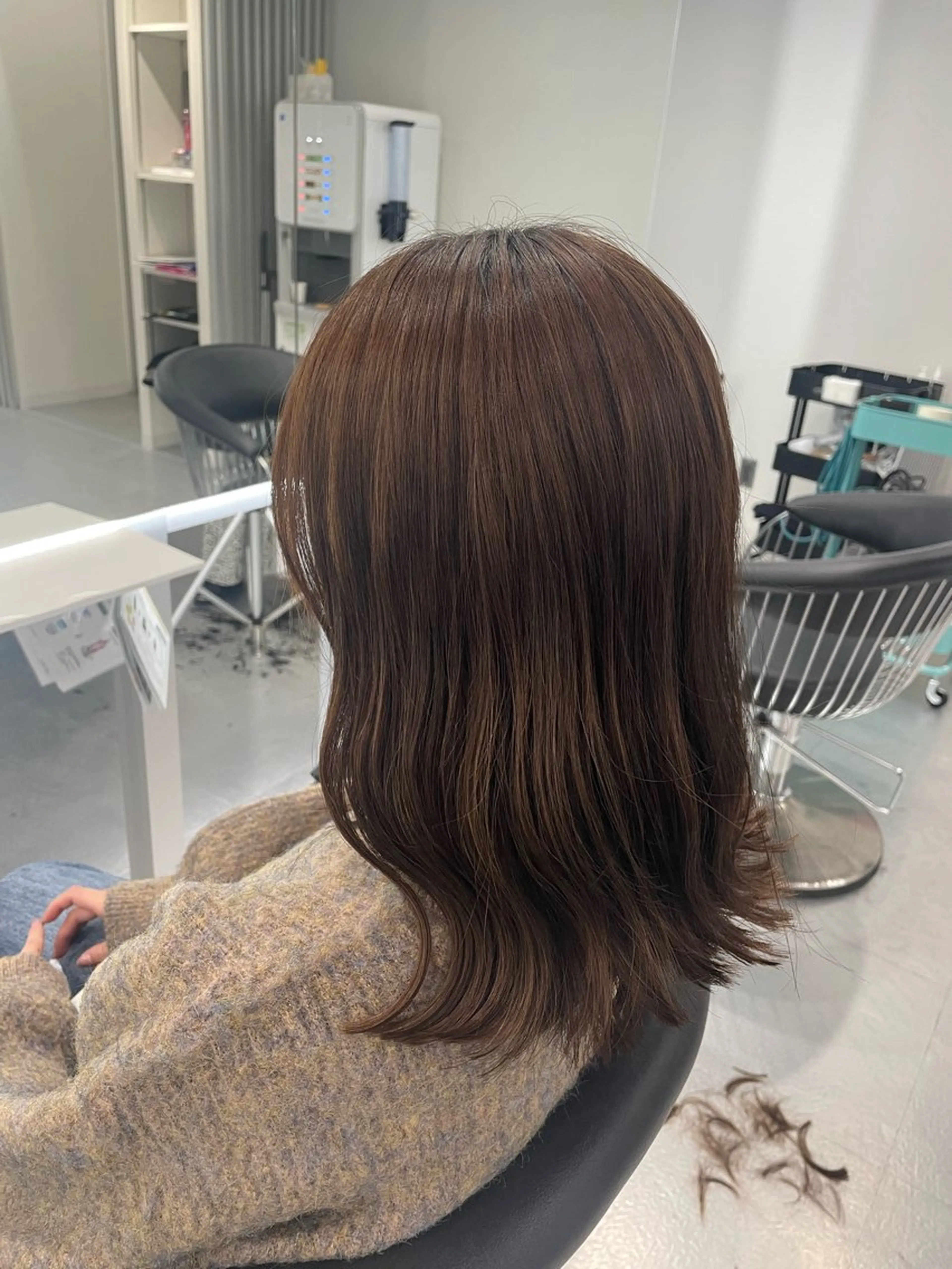 ミディアム 野崎 孝章のヘアスタイル