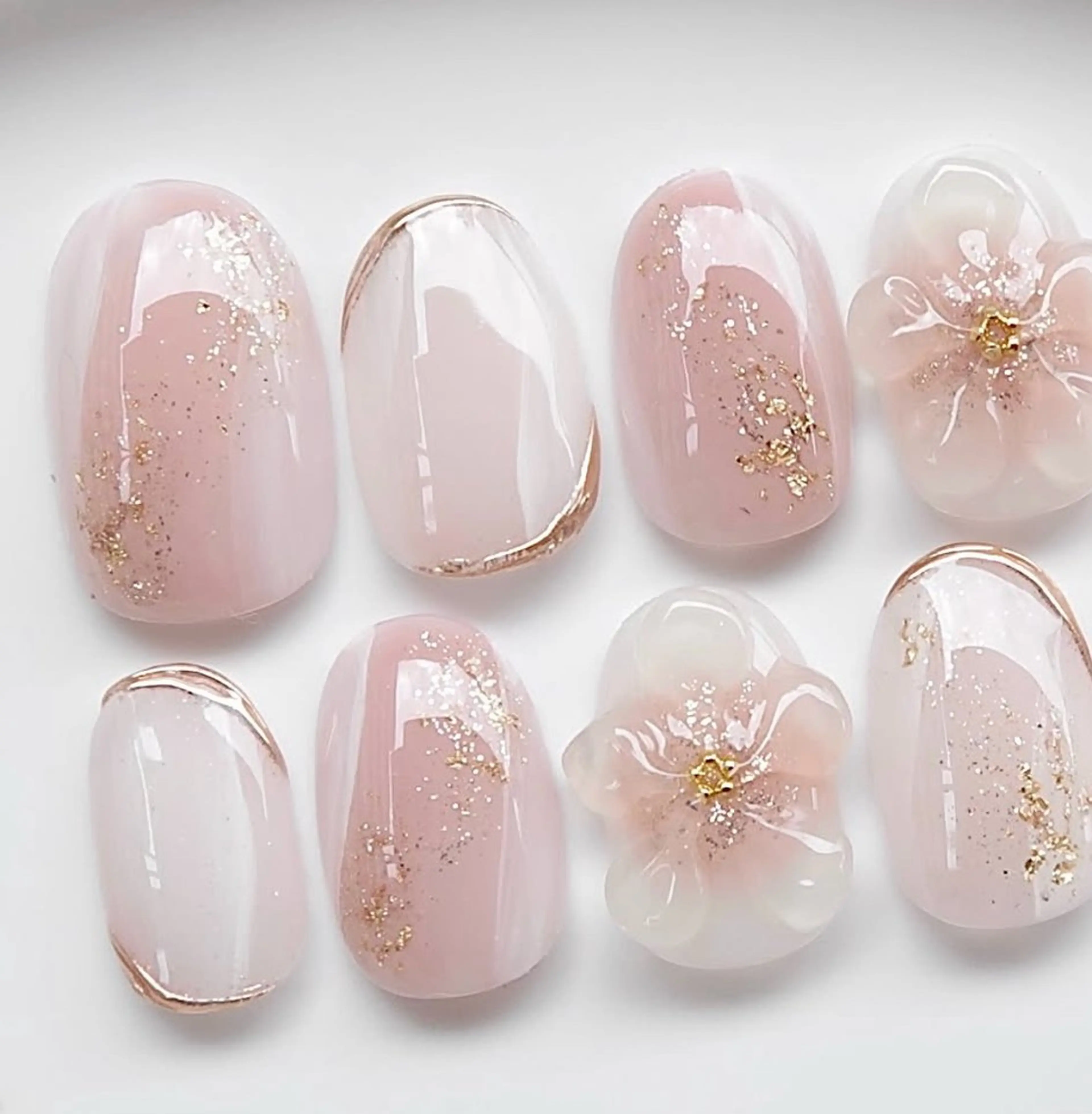ネイル アートネイル kit trios nailのネイルデザイン