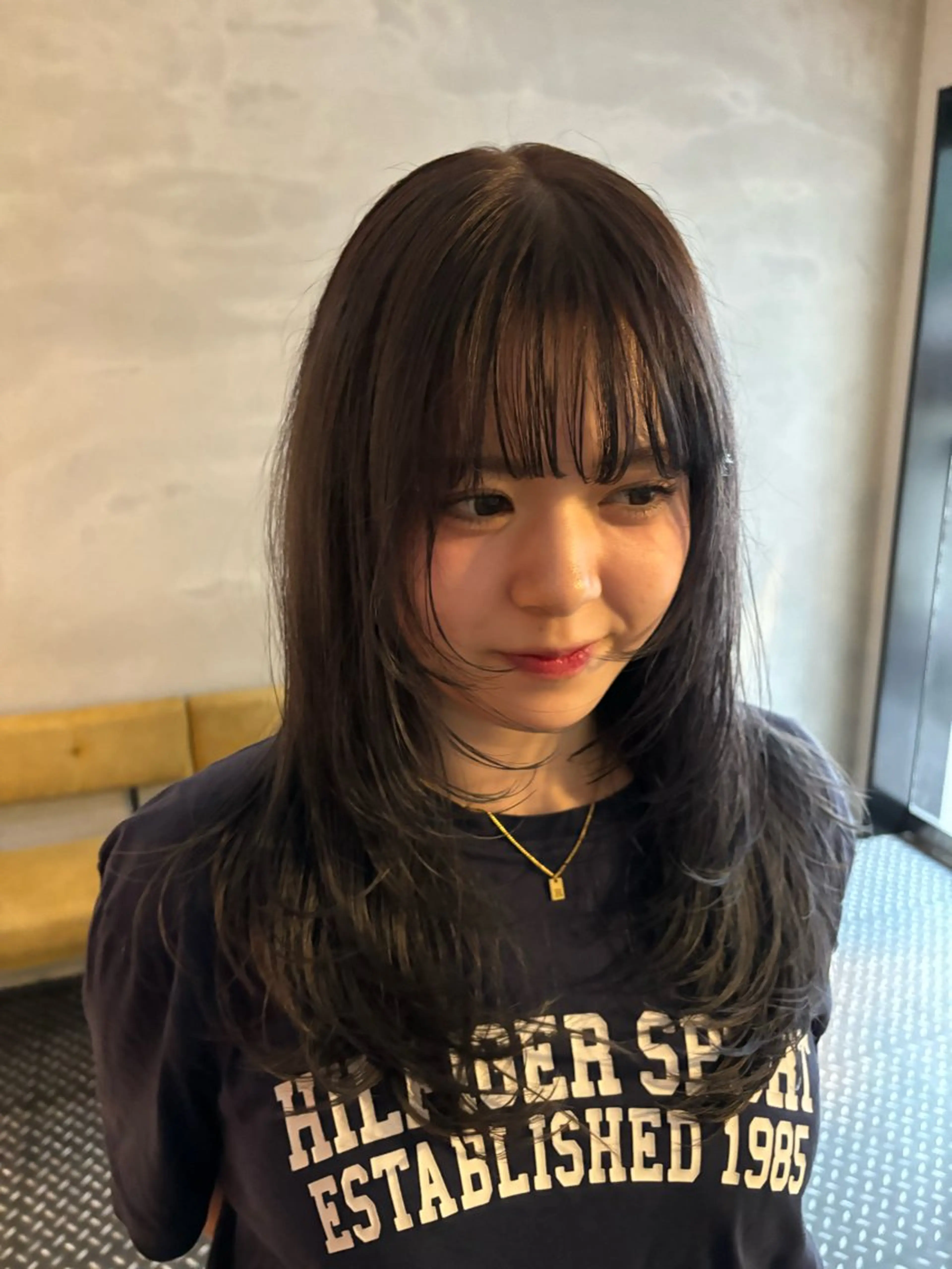 ロング カラー ヘアアレンジ ヘアカラー トリートメント ヘッドスパ marino マリノのヘアスタイル