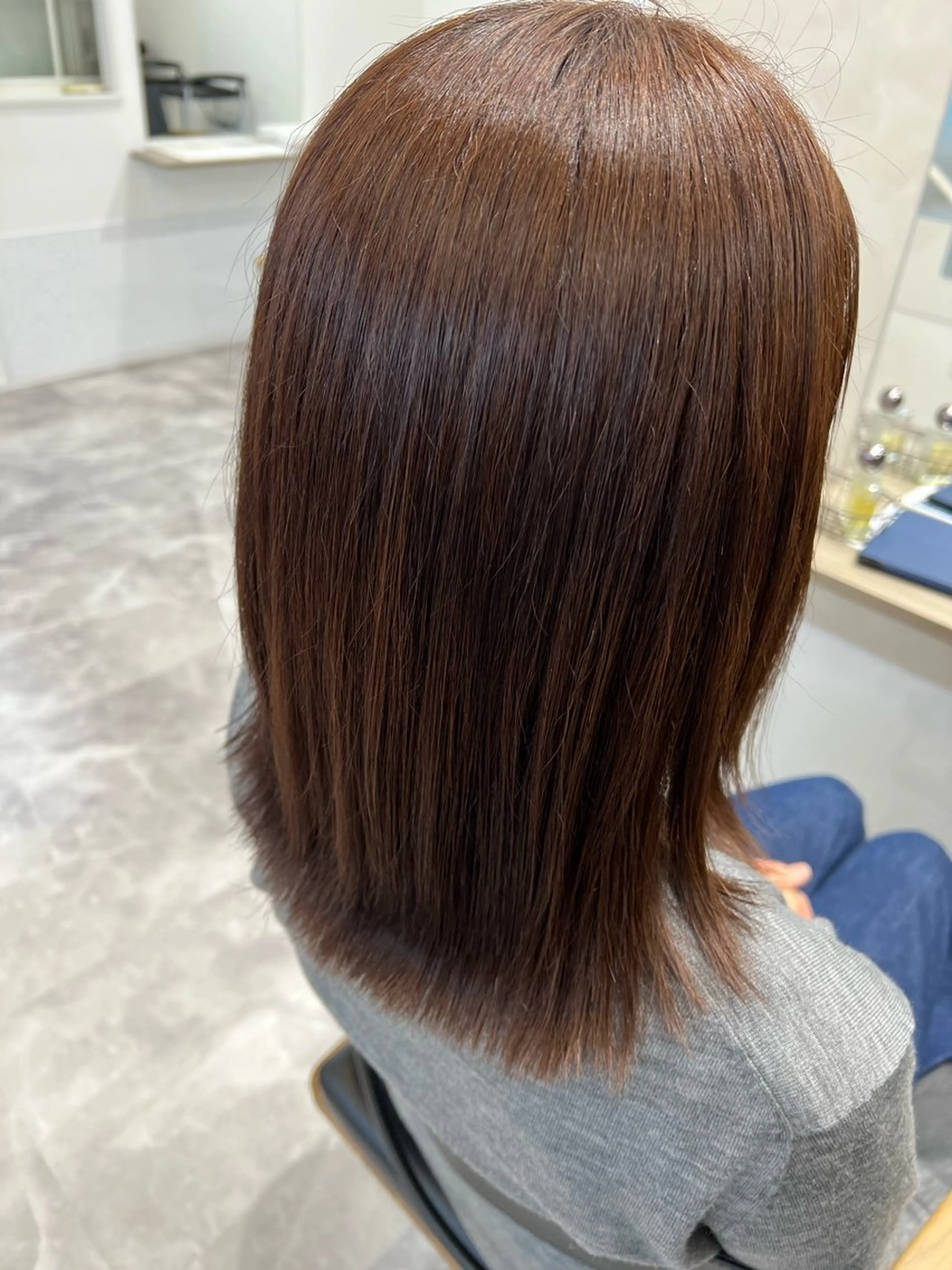 ミディアム 透明感/レイヤー💎 髪質改善/希美のヘアスタイル