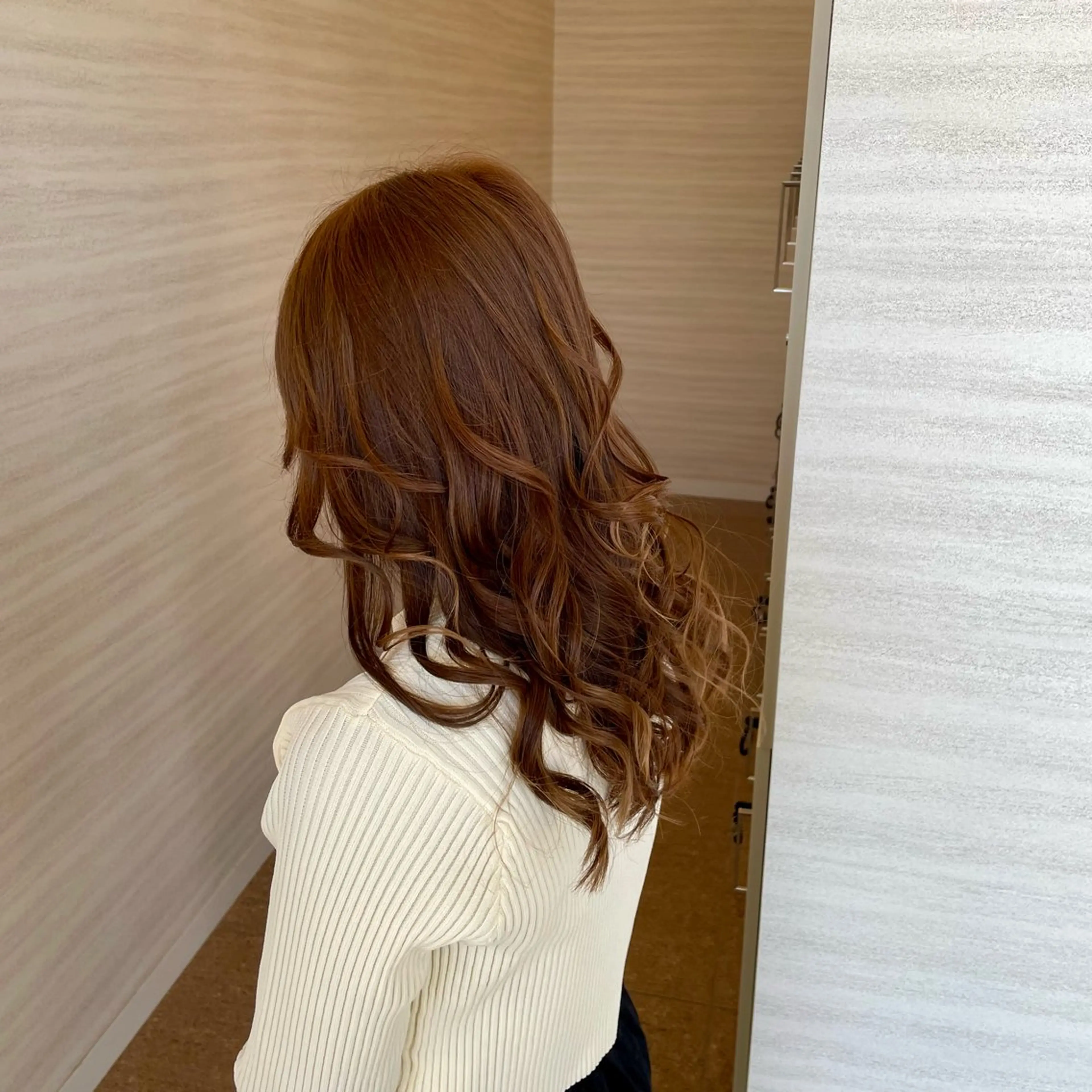 ロング カラー トリートメント 脱白髪染め白髪ぼかし TERA（寺崎）のヘアスタイル