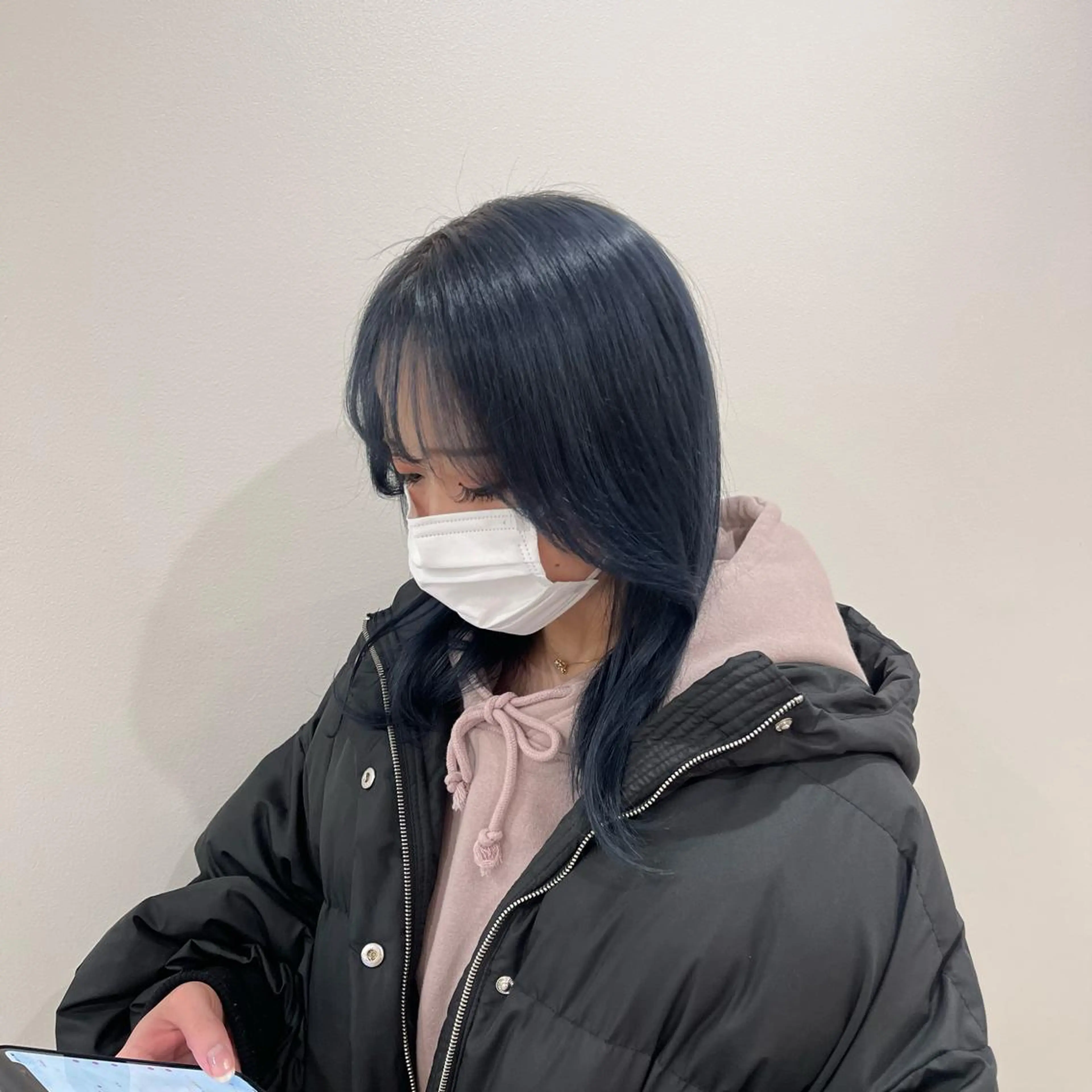 ミディアム ワンホンヘア ケラチン/Kaitoのヘアスタイル