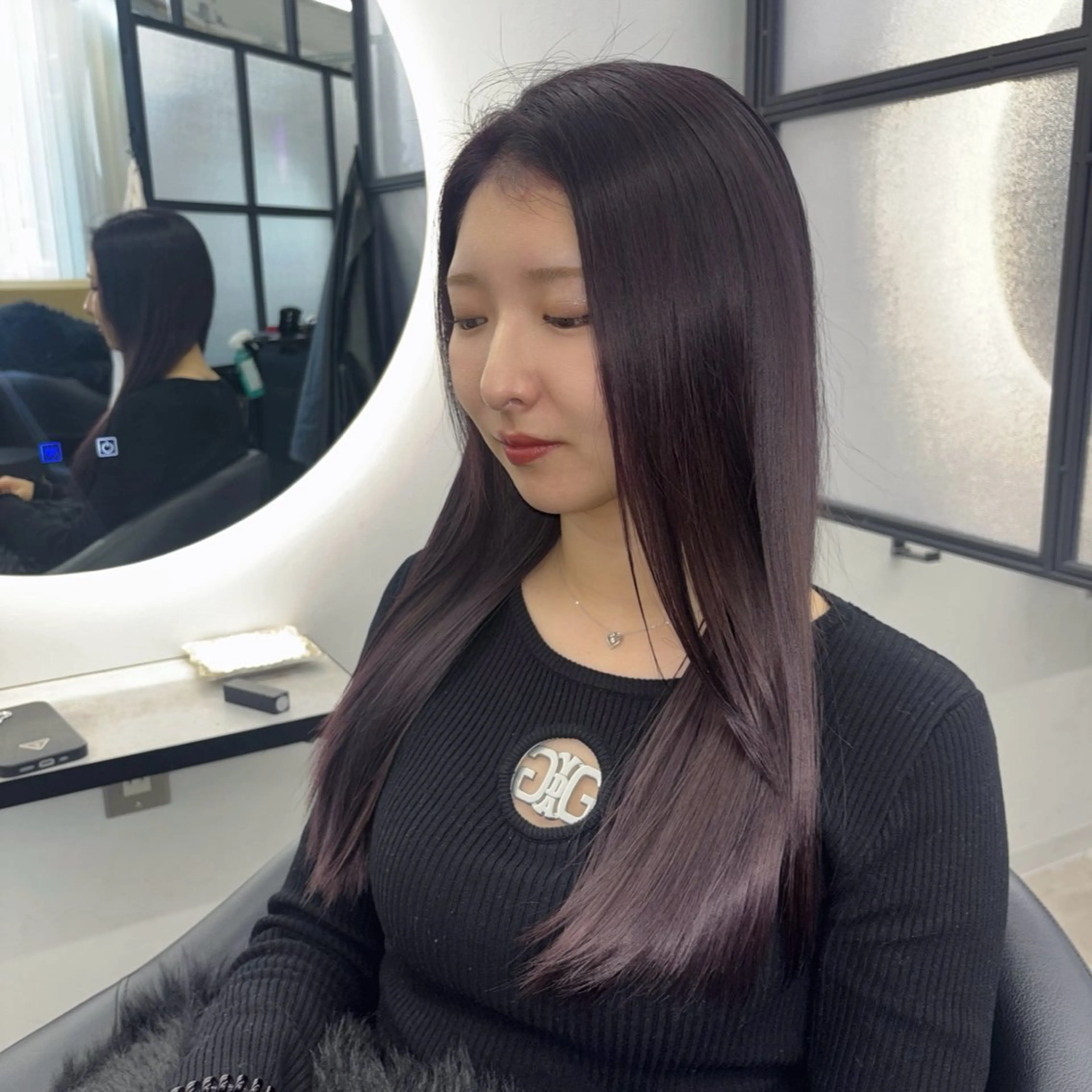 ロング カラー ヘアカラー Ren. 🦋デザインカラーのヘアスタイル