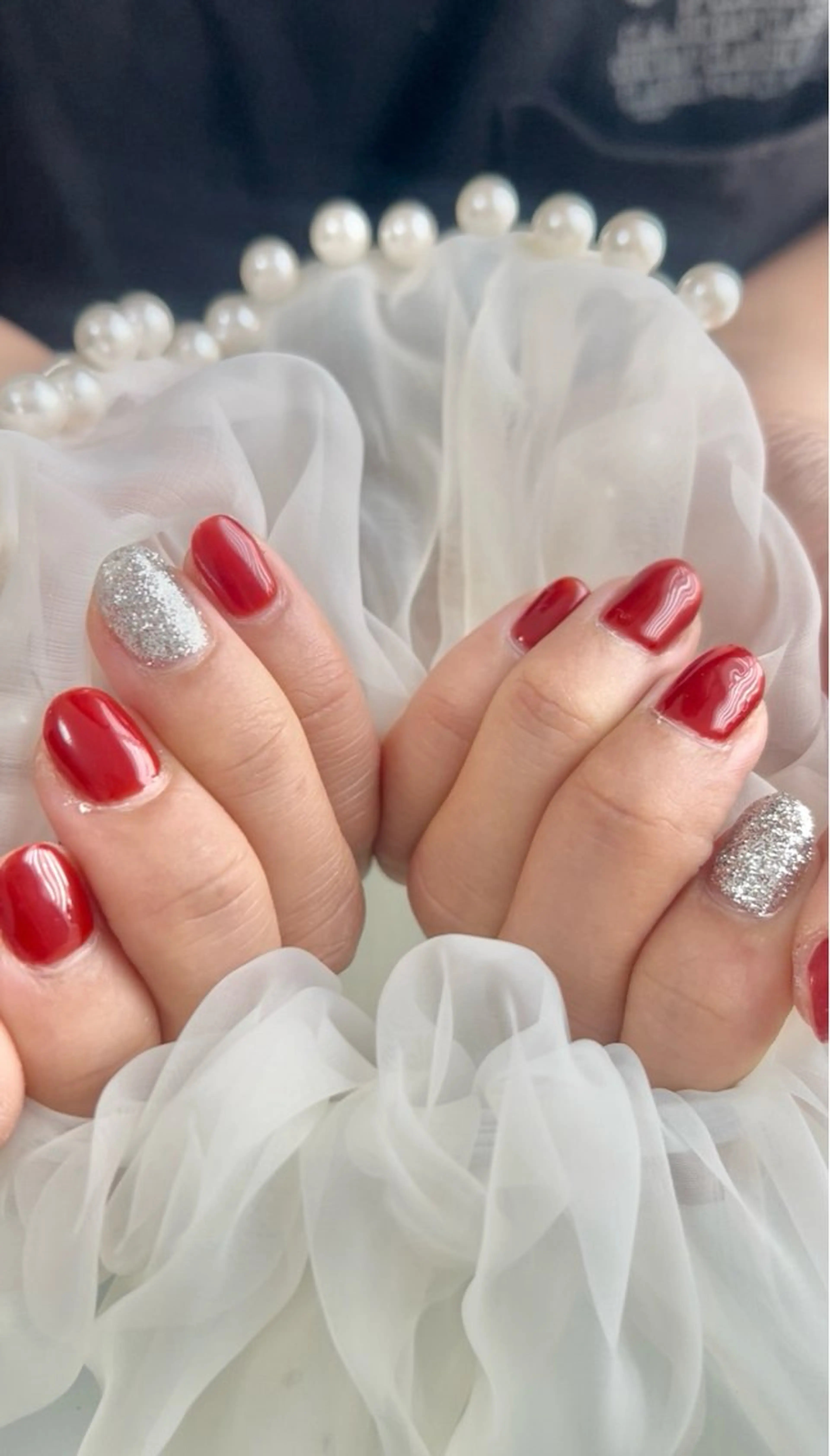 ネイル ラメ(グリッター) ワンカラーネイル B.S_ LauLDesignのエステ・リラクイメージ