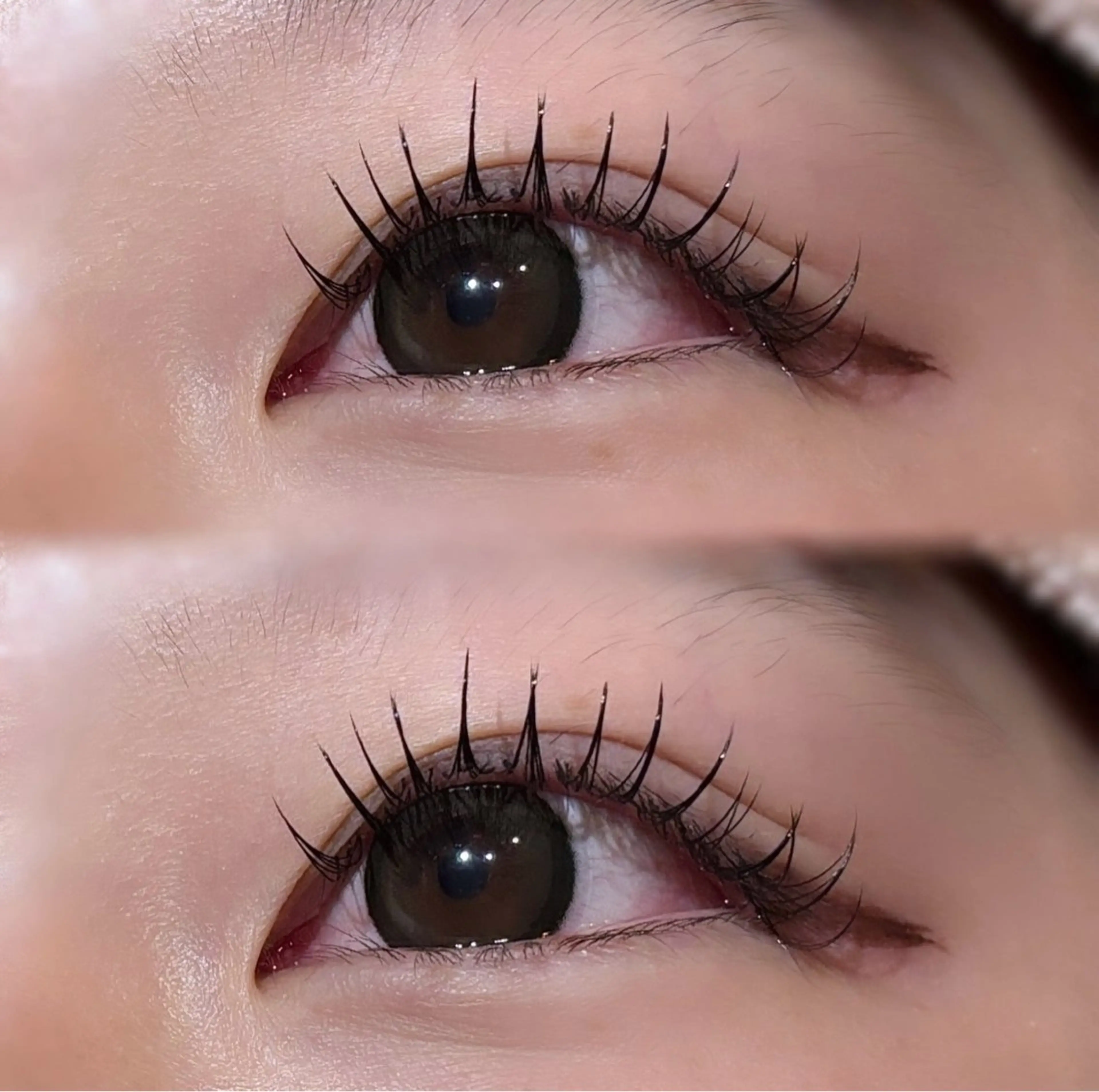 マツエク・マツパ フラットラッシュ 阪本 奏のマツエク・マツパデザイン