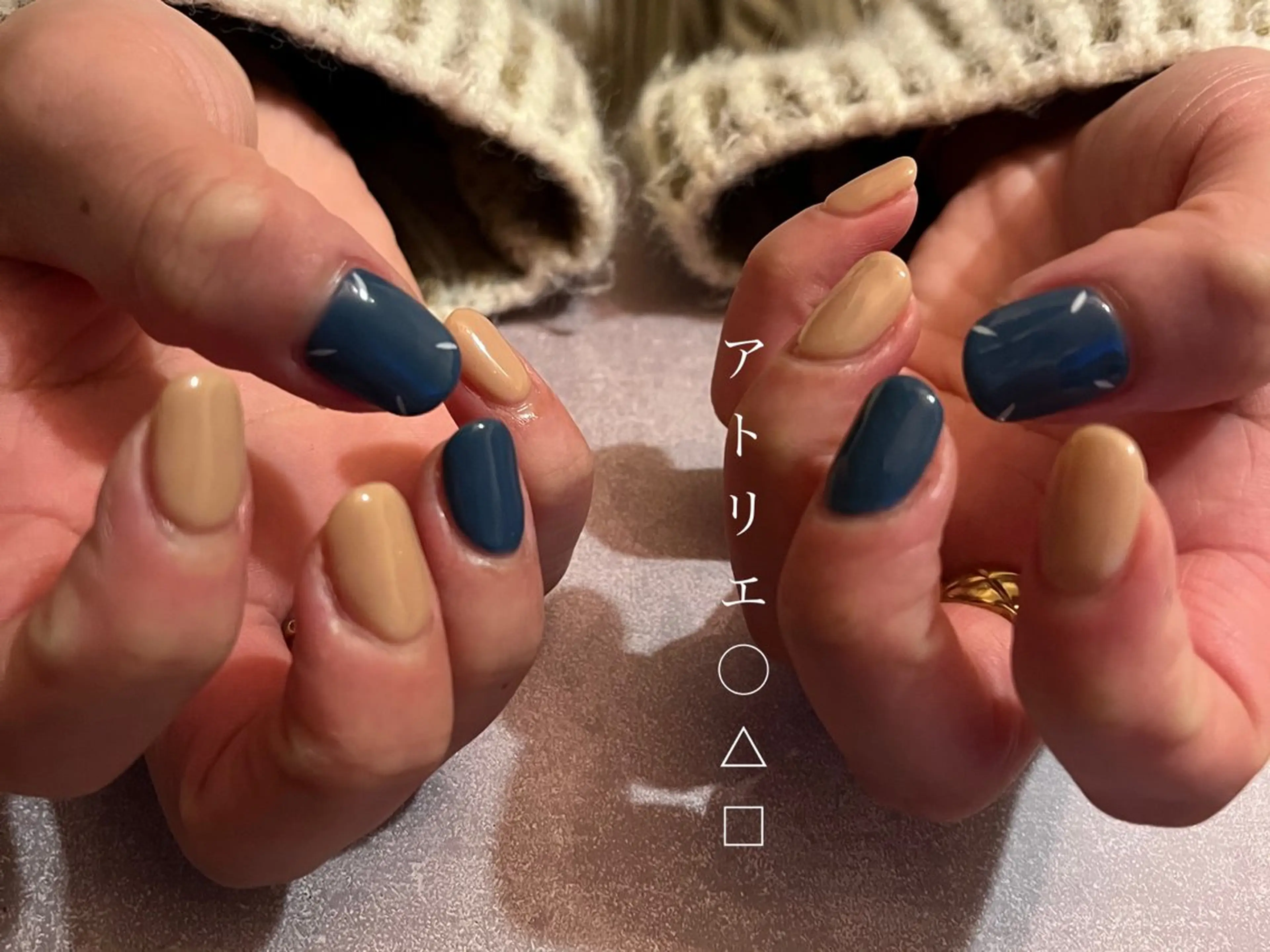 ネイル ハンドネイル アトリエ ○△□のネイルデザイン