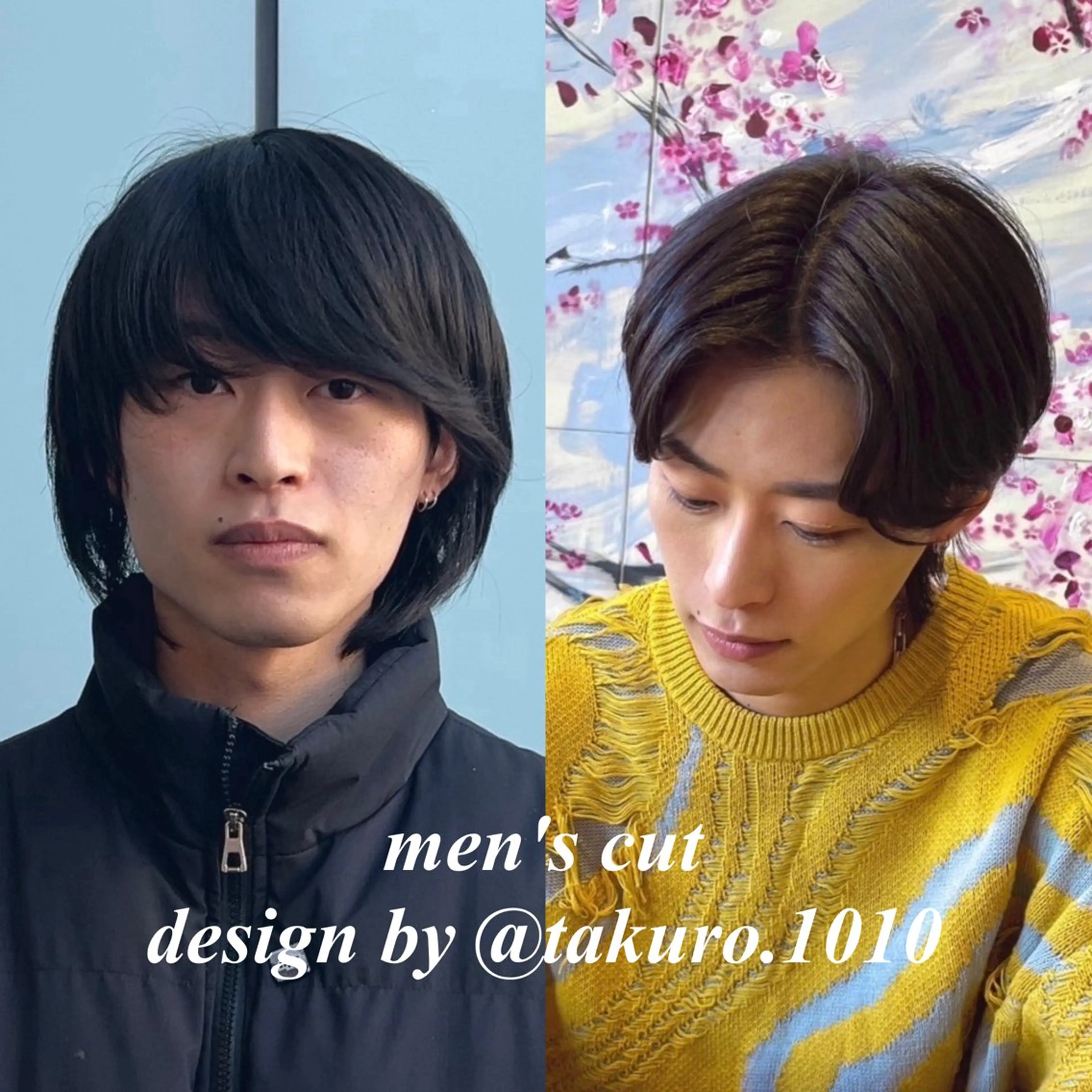 ミディアム カラー パーマ ヘアアレンジ メンズ 韓国ヘア×2way 🇰🇷和知拓郎のヘアスタイル