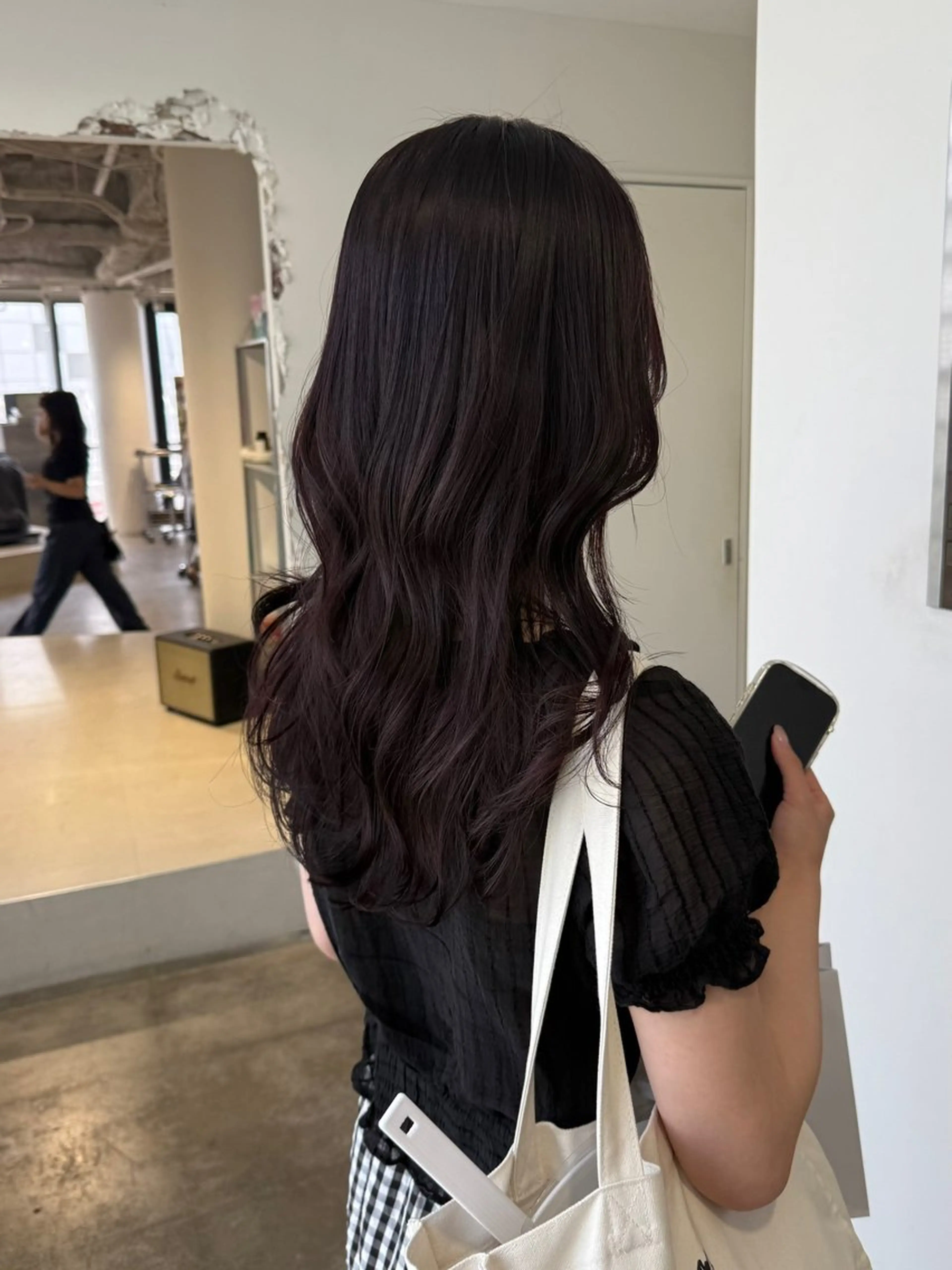 セミロング レイヤーカット カット ヘアカラー トリートメント 🟡ひろの/ツヤ カラー/髪質改善🟡のヘアスタイル