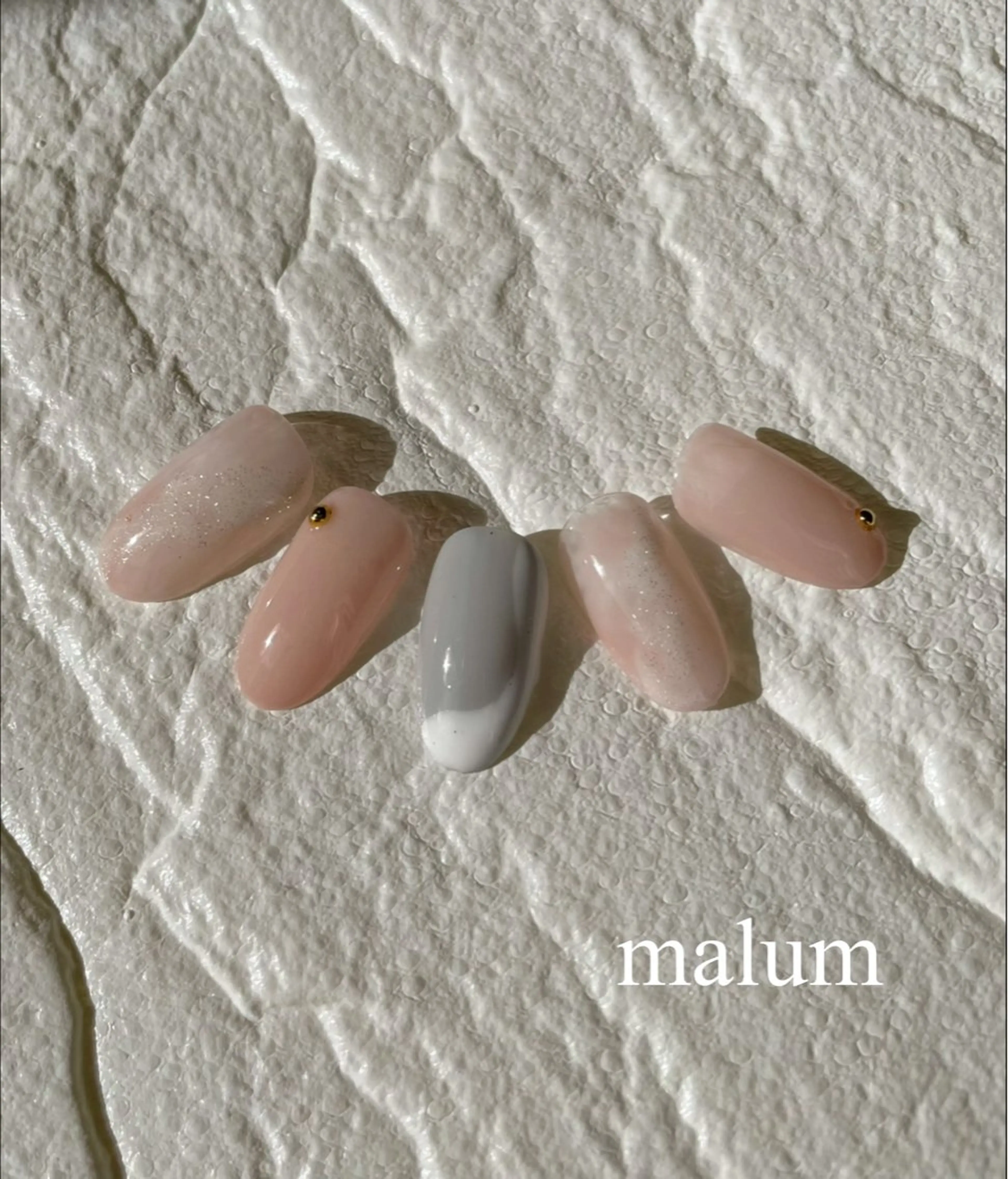 ネイル ハンドネイル malum nailのネイルデザイン