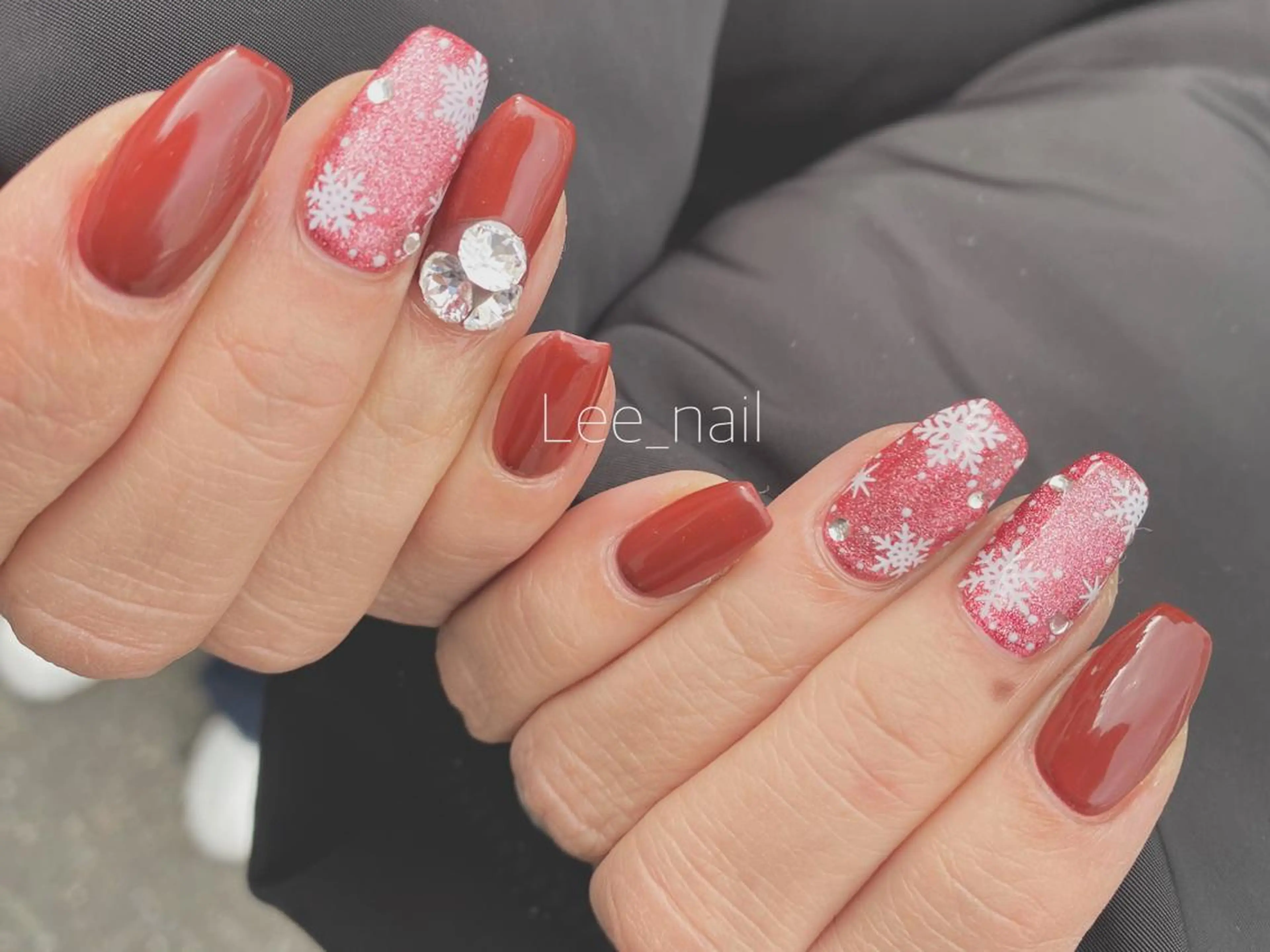 ネイル マグネットネイル Lee_ nailのネイルデザイン
