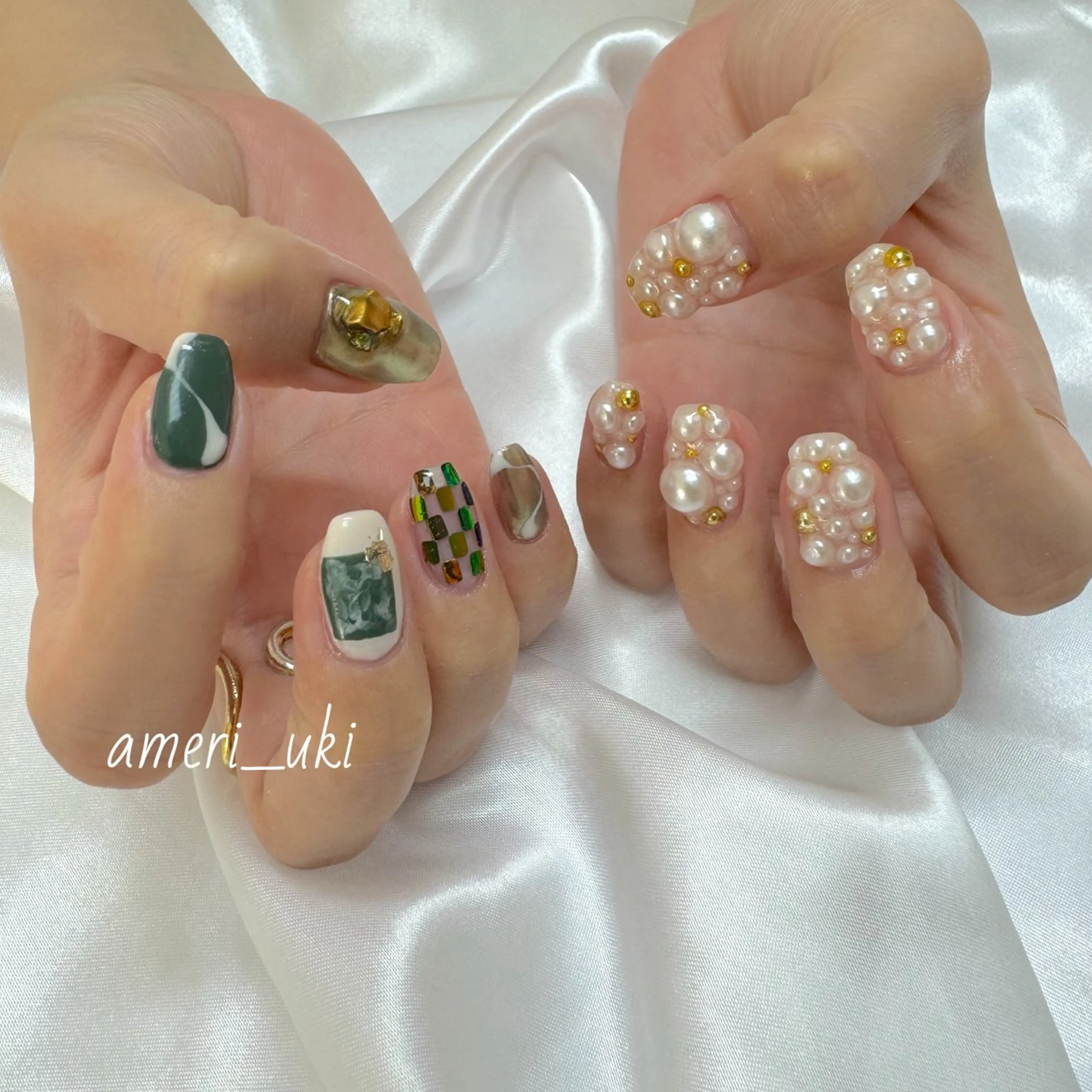 ネイル ハンドネイル Ameri nail /UKIのネイルデザイン