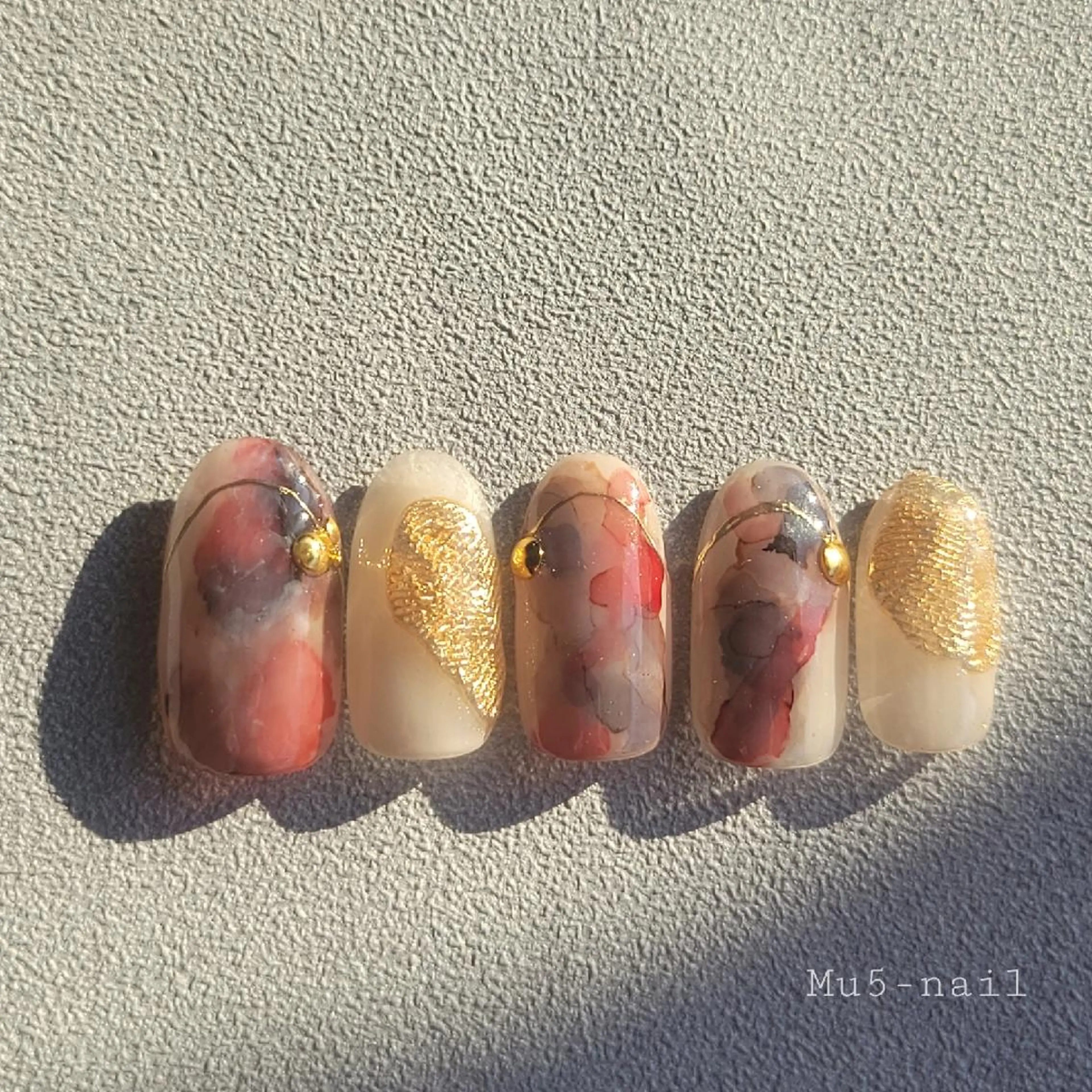 ネイル アートネイル ハンドネイル ハンドケア MU5-nail 金山ネイルサロンのネイルデザイン