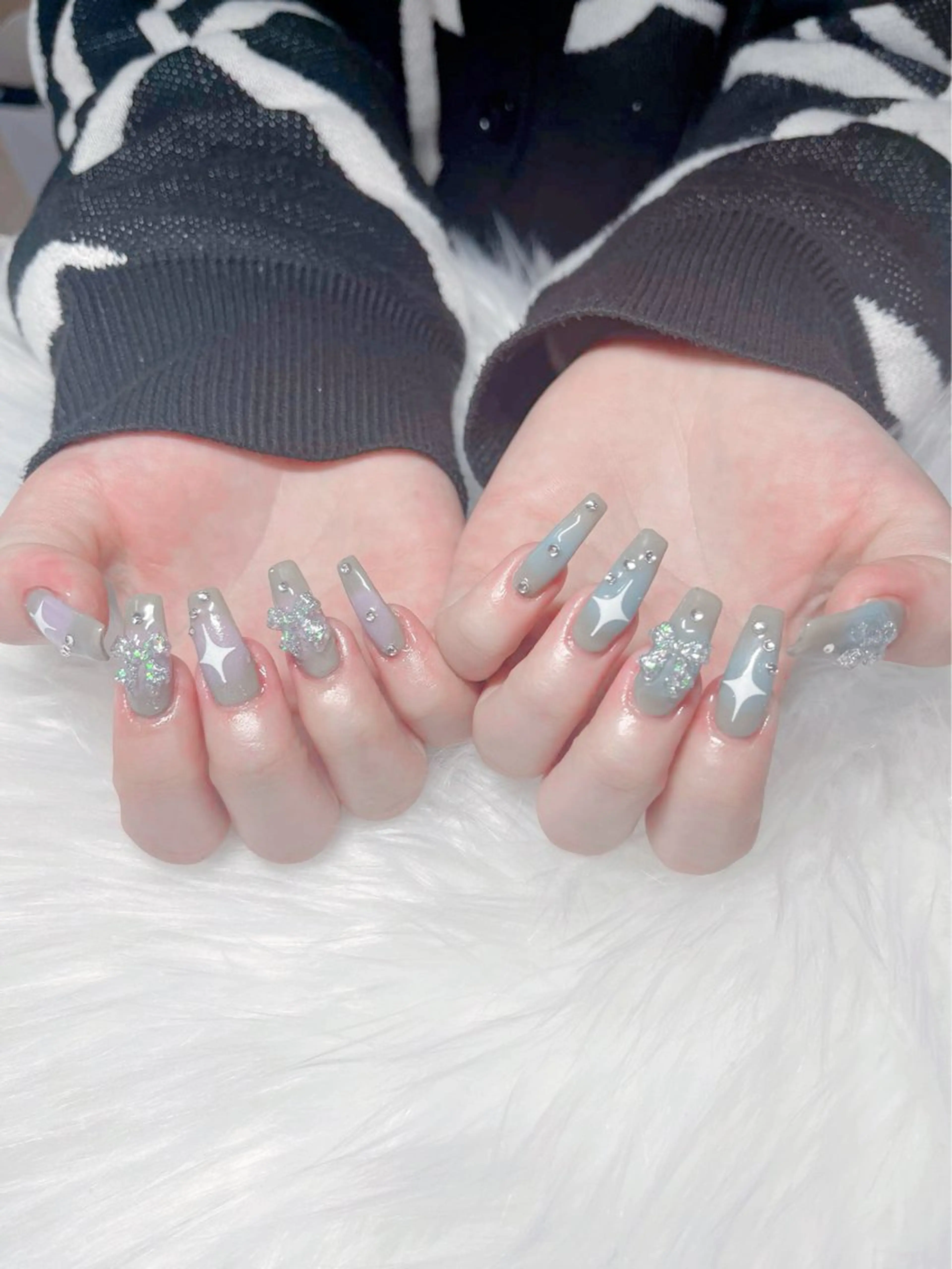 ネイル ハンドネイル ハンドケア 💜MIYA nail川崎店のネイルデザイン