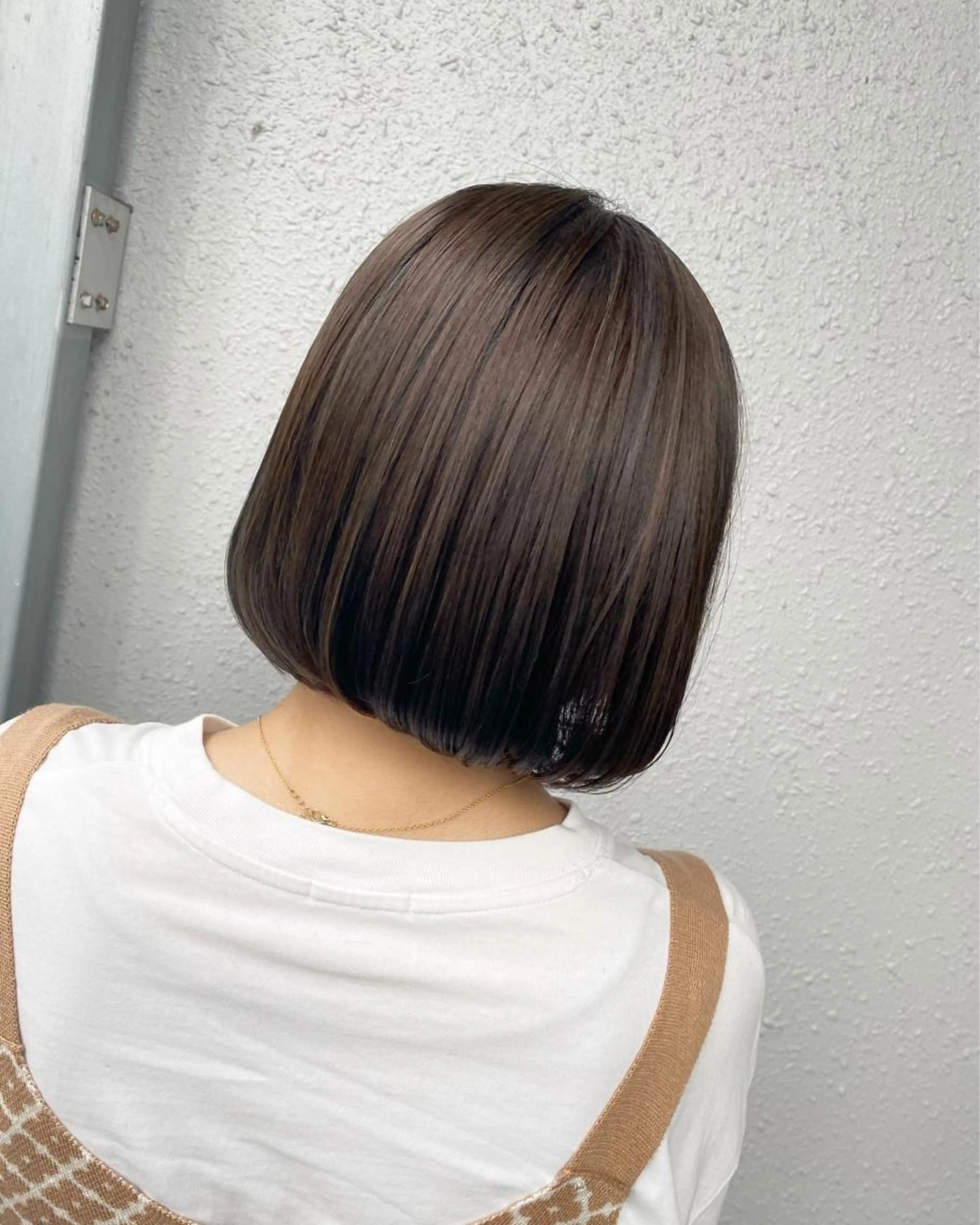 髪質改善縮毛矯正＋カット＋カラーの写真