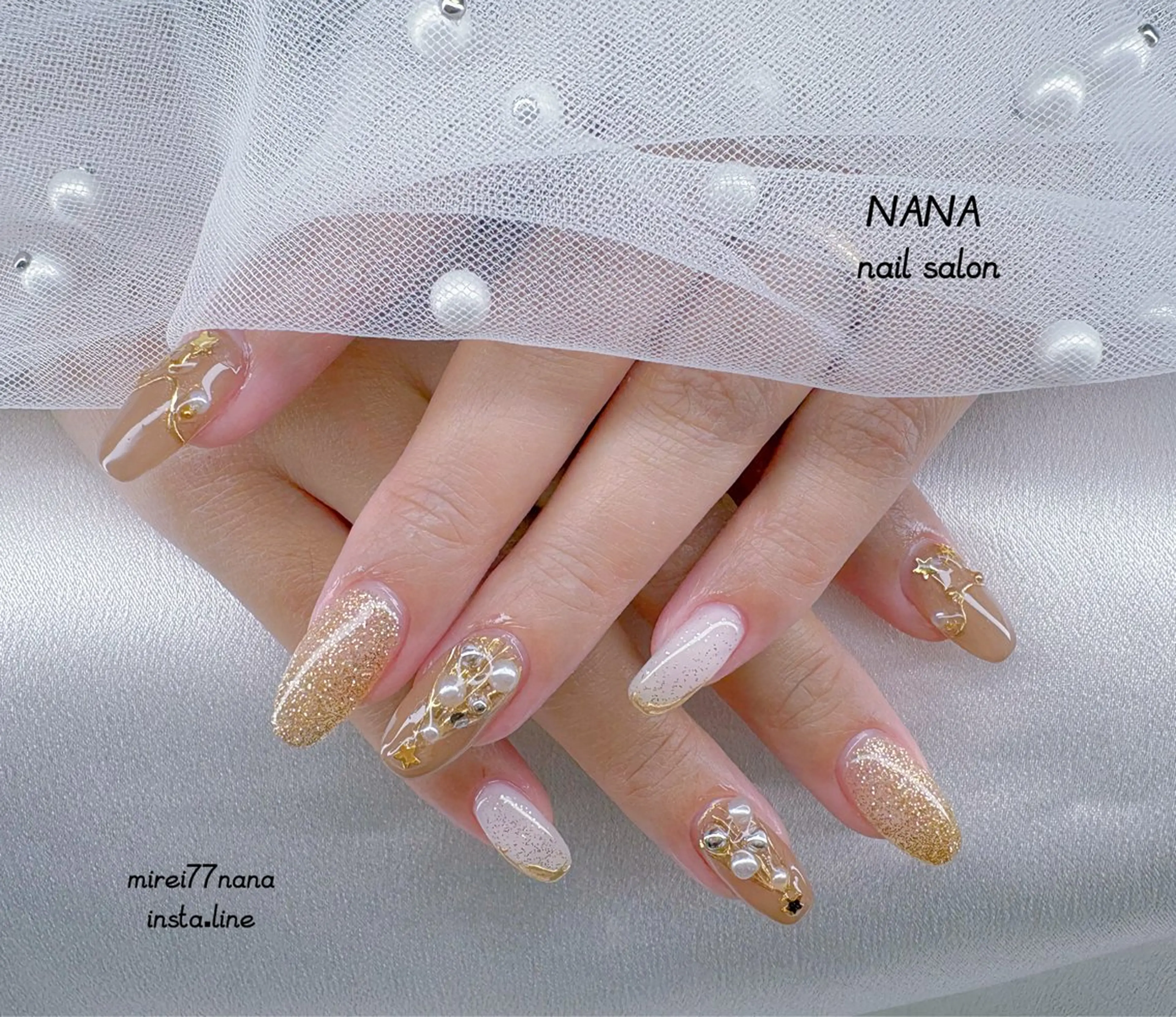 ネイル 冬ネイル クリスマス ハンドネイル NANA nail salonのネイルデザイン