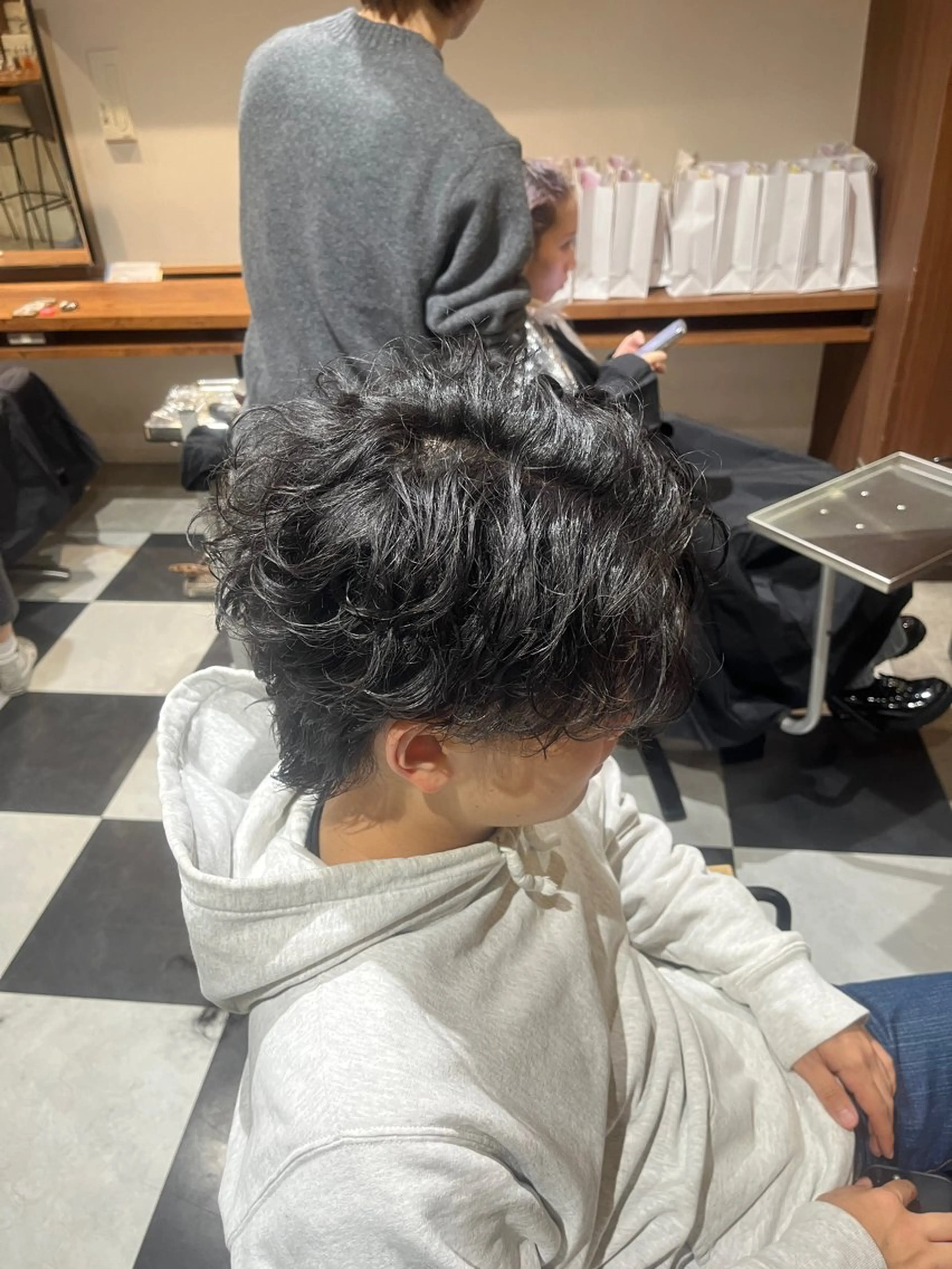 ショート パーマ メンズ カット パーマ 🎧メンズパーマ特化 /RUI🎧のヘアスタイル