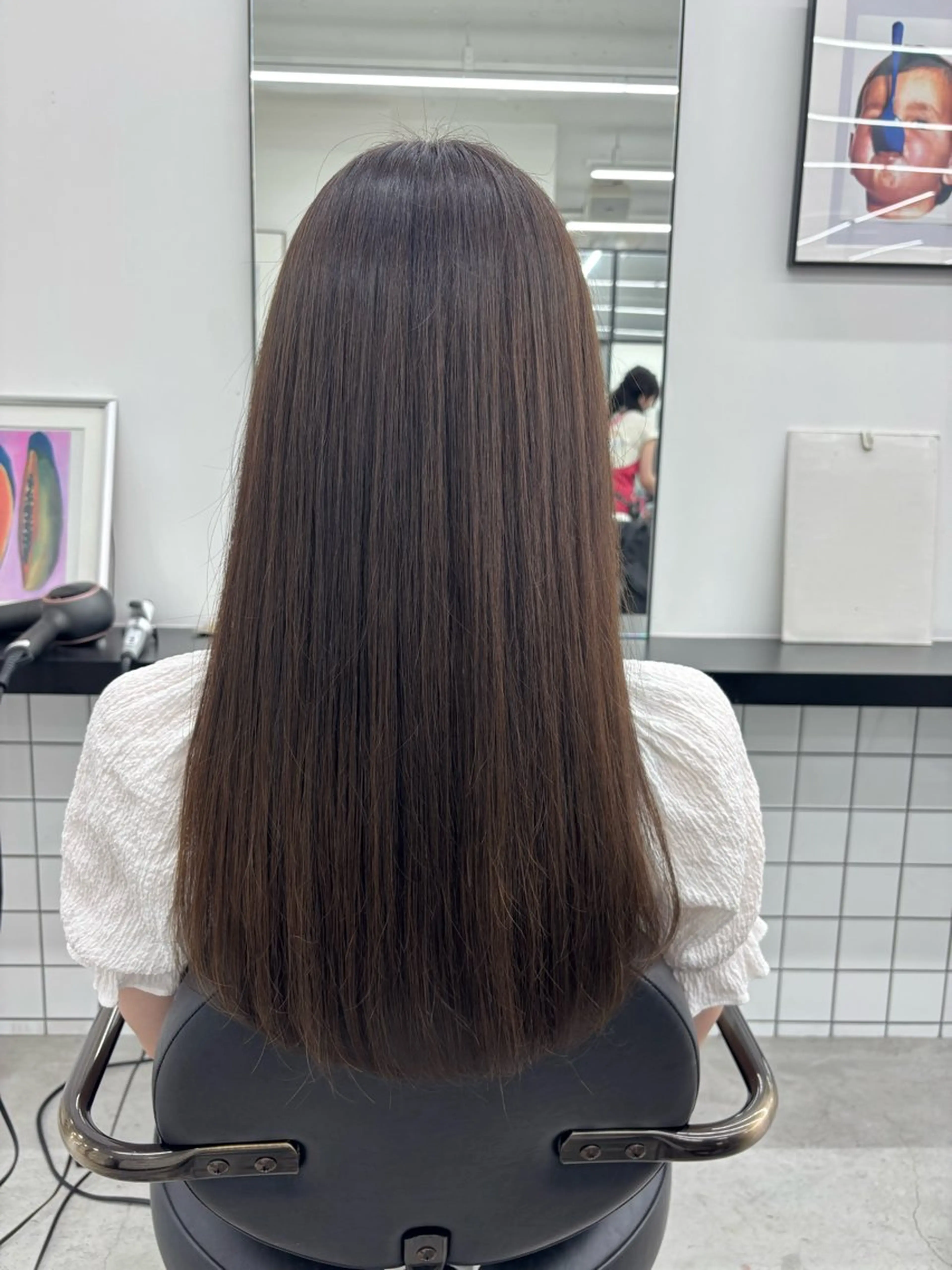 ロング カラー ブラウンカラー ヘアカラー トリートメント ヘッドスパ 🌼あいり🌼 JILLSTUDIOのヘアスタイル