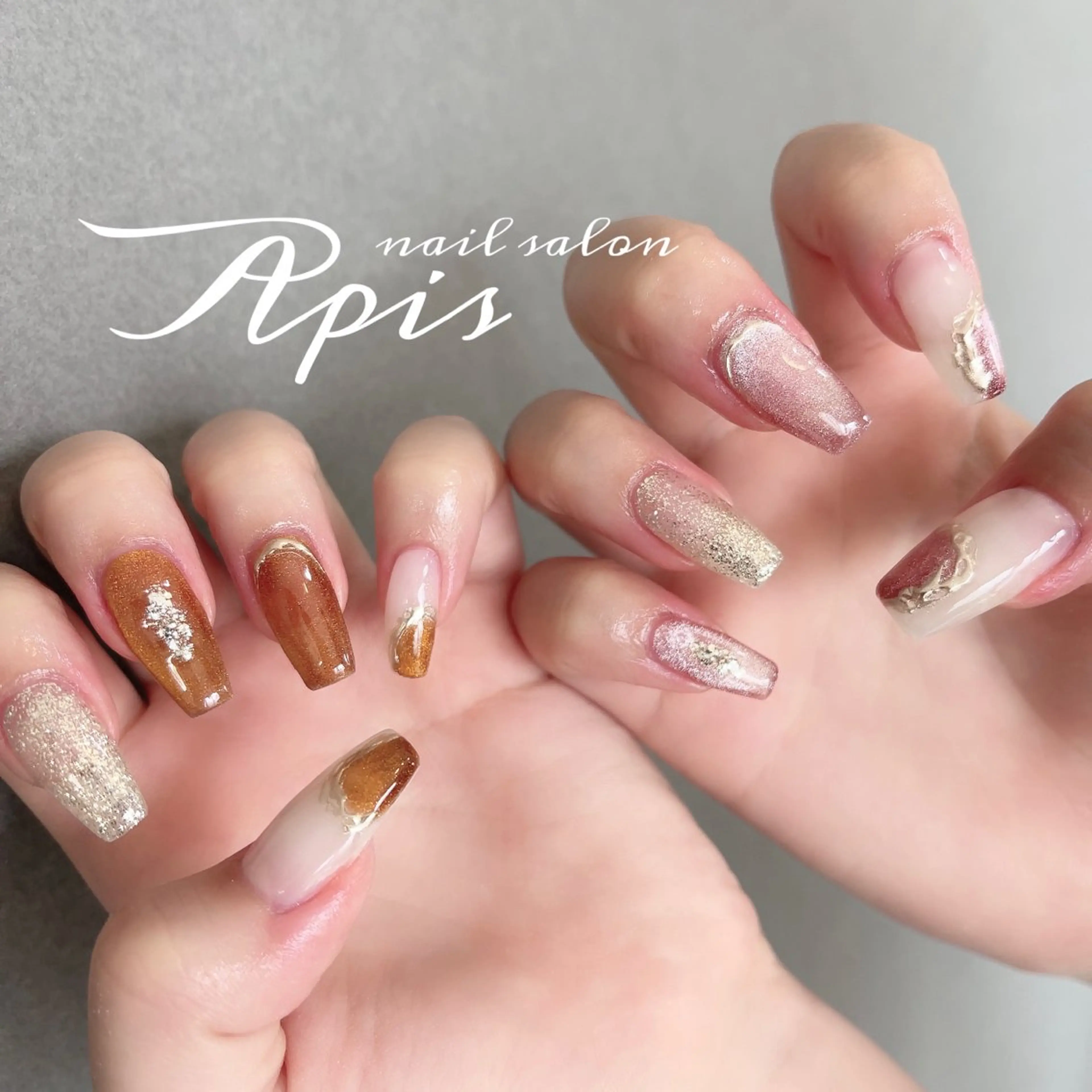 ネイル ハンドネイル nailsalon Apis所属・Apis manakaのネイルデザイン