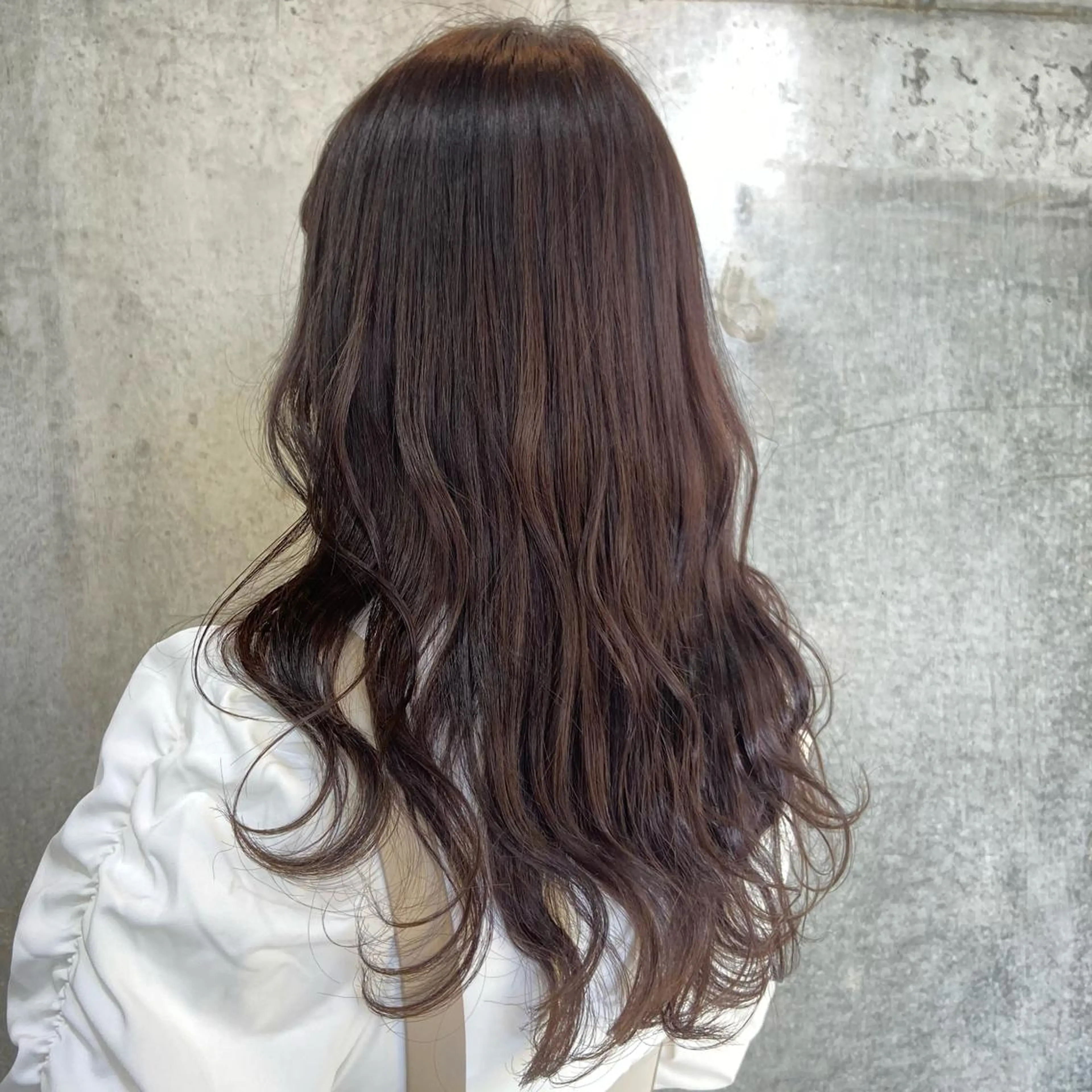 カラー ブラウンカラー ショコラブラウン 暗髪/艶髪/Ono .のヘアスタイル