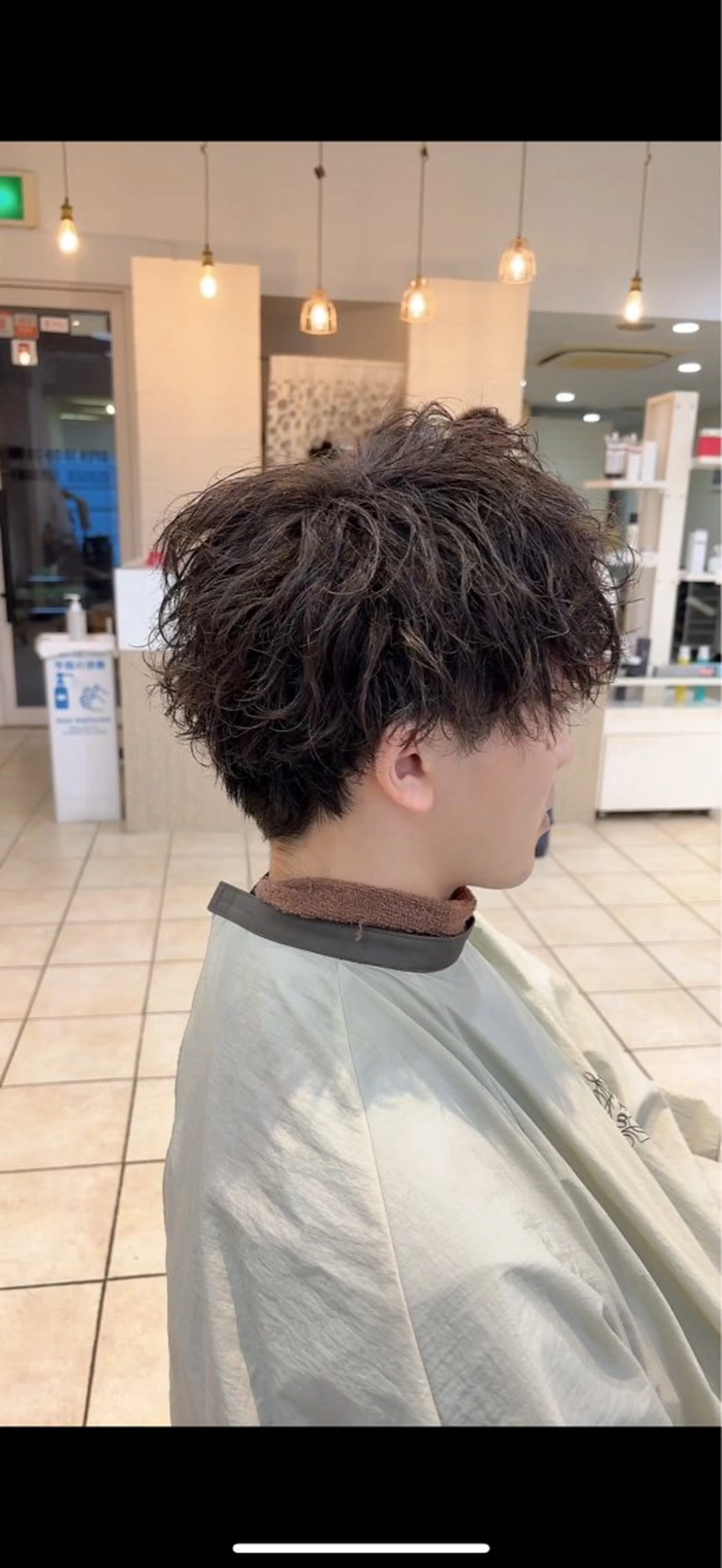 ショート カット パーマ 👑大宮メンズパーマ No.1Mizukiのヘアスタイル