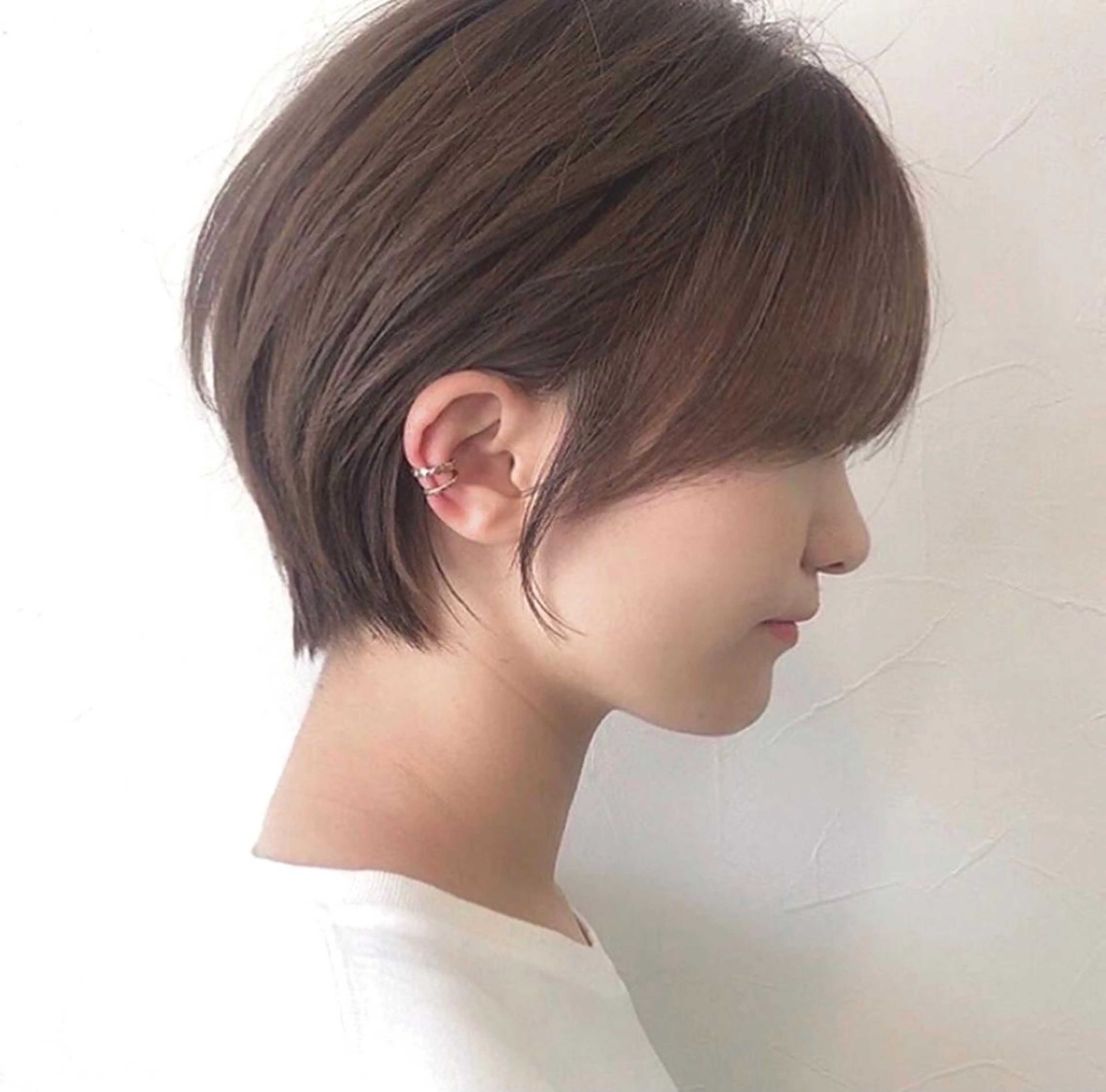 ショート カラー ワタベ ハヤト/ トップデザイナーのヘアスタイル