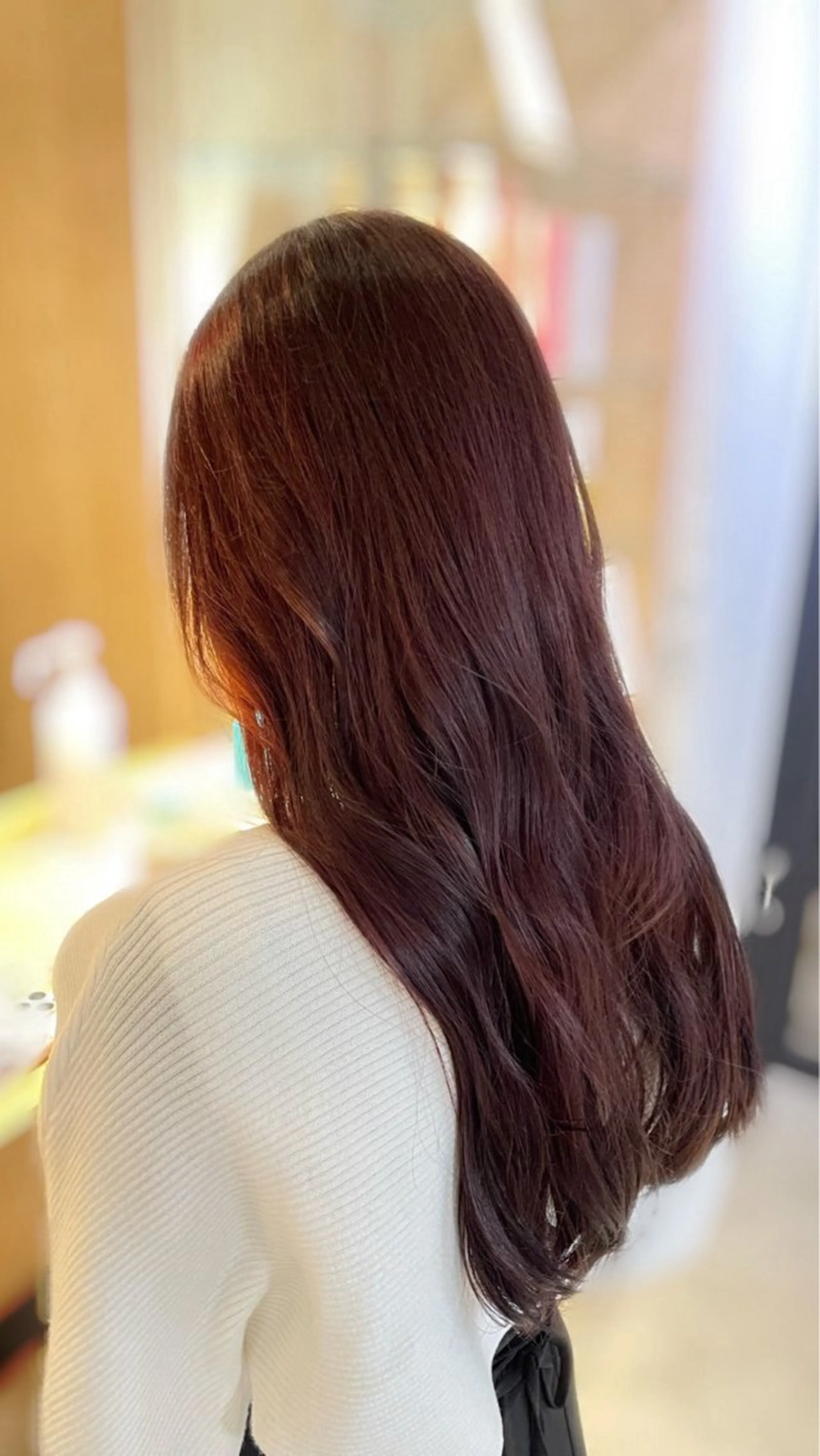 セミロング カラー 💫タンバルモリ・ 韓国ボブ💫小川愛誠のヘアスタイル