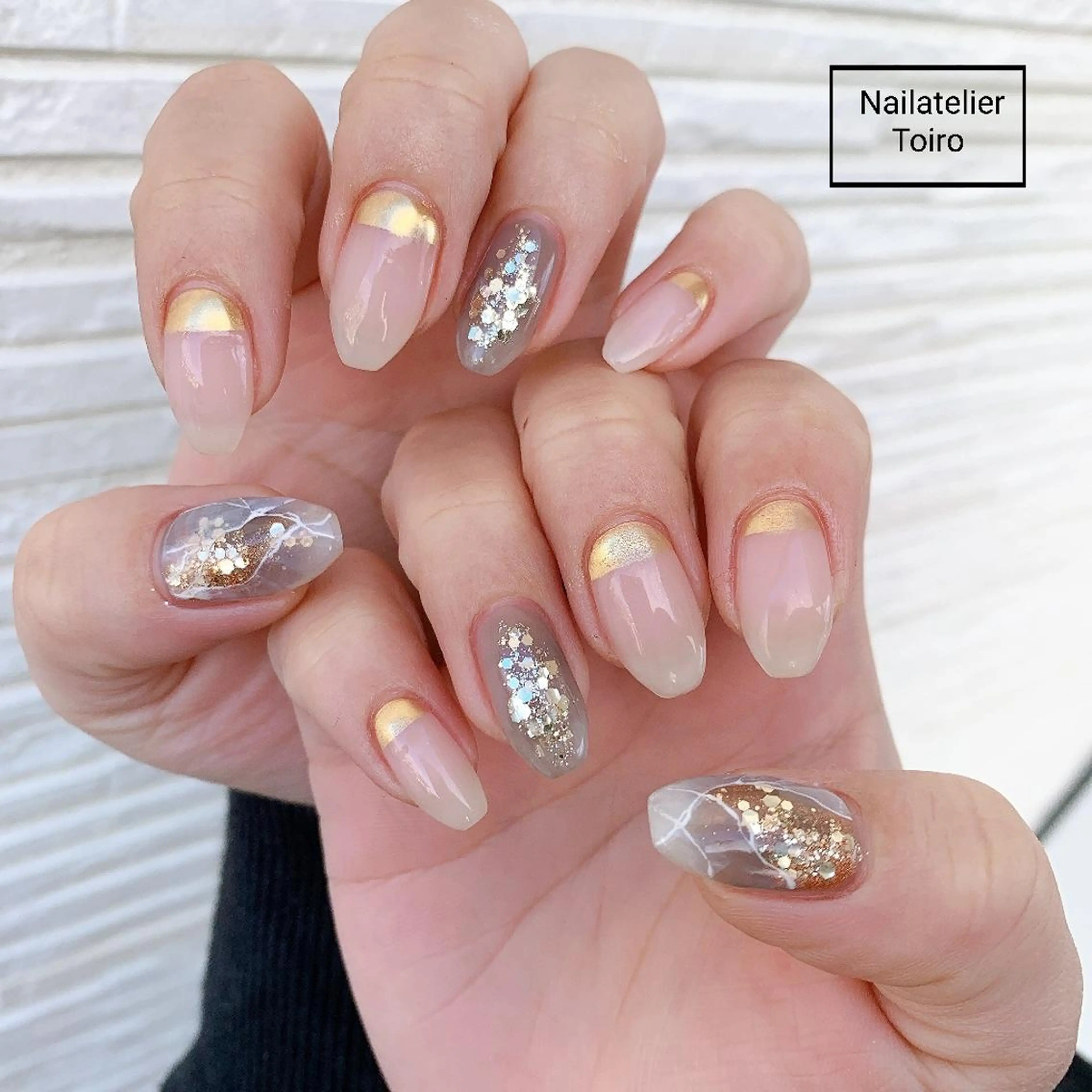 セミロング ネイル ☺︎山部 志麻☺︎のネイルデザイン