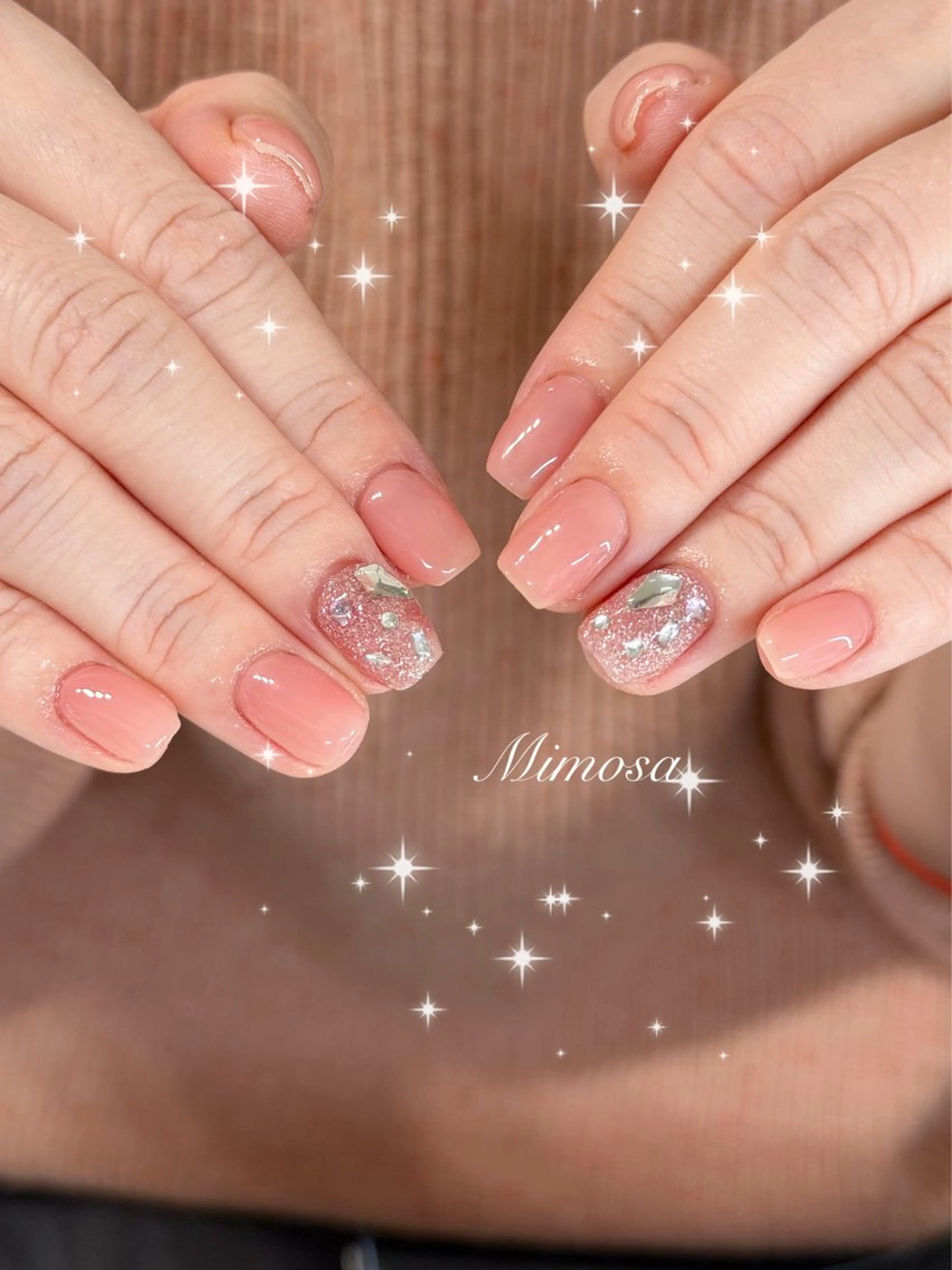 ネイル ハンドネイル 🫧Mimosa 吉祥寺のネイルデザイン