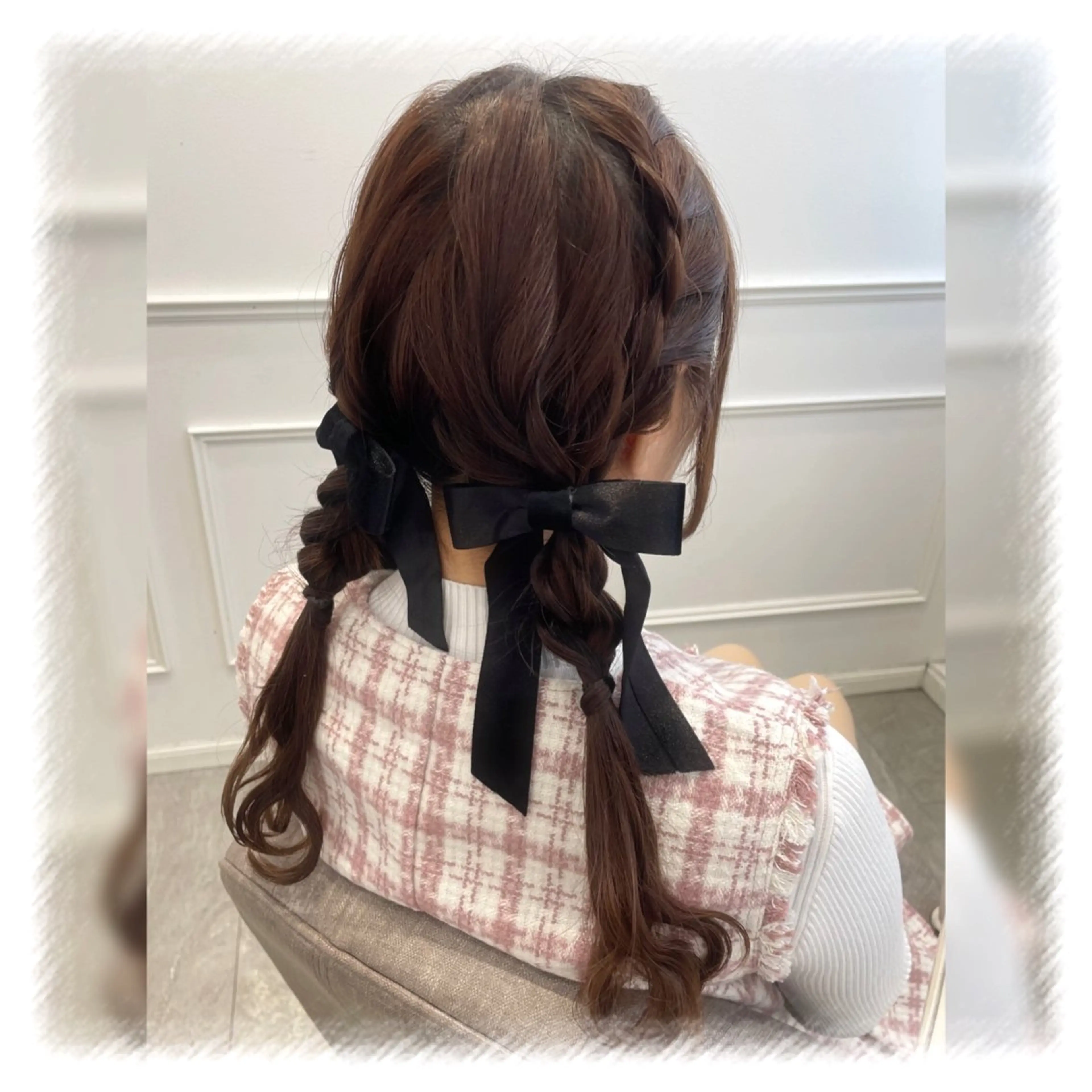 推し活前に！可愛いヘアアレンジ💘の写真