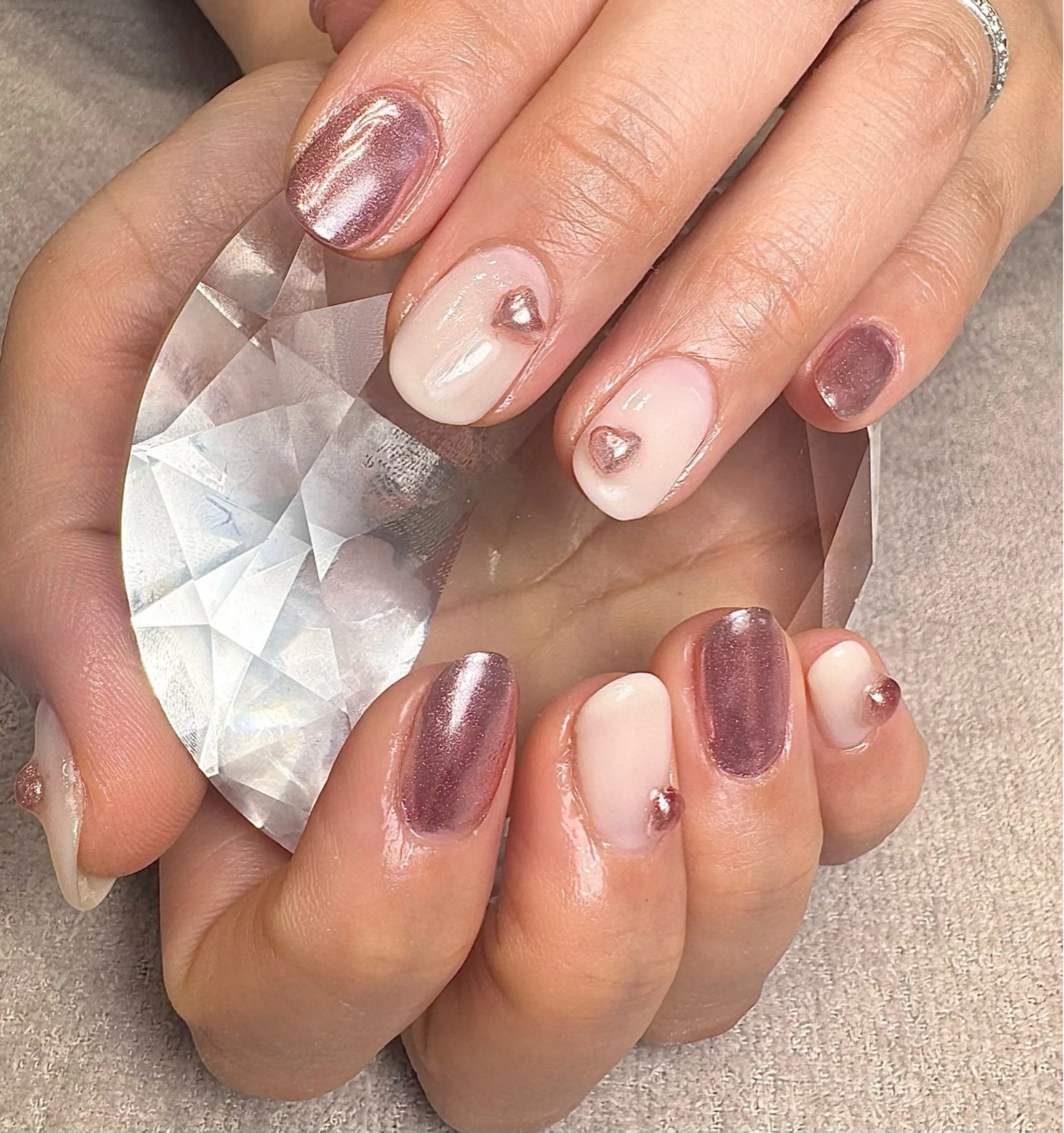 ネイル ミラーネイル LinoTino nailのネイルデザイン