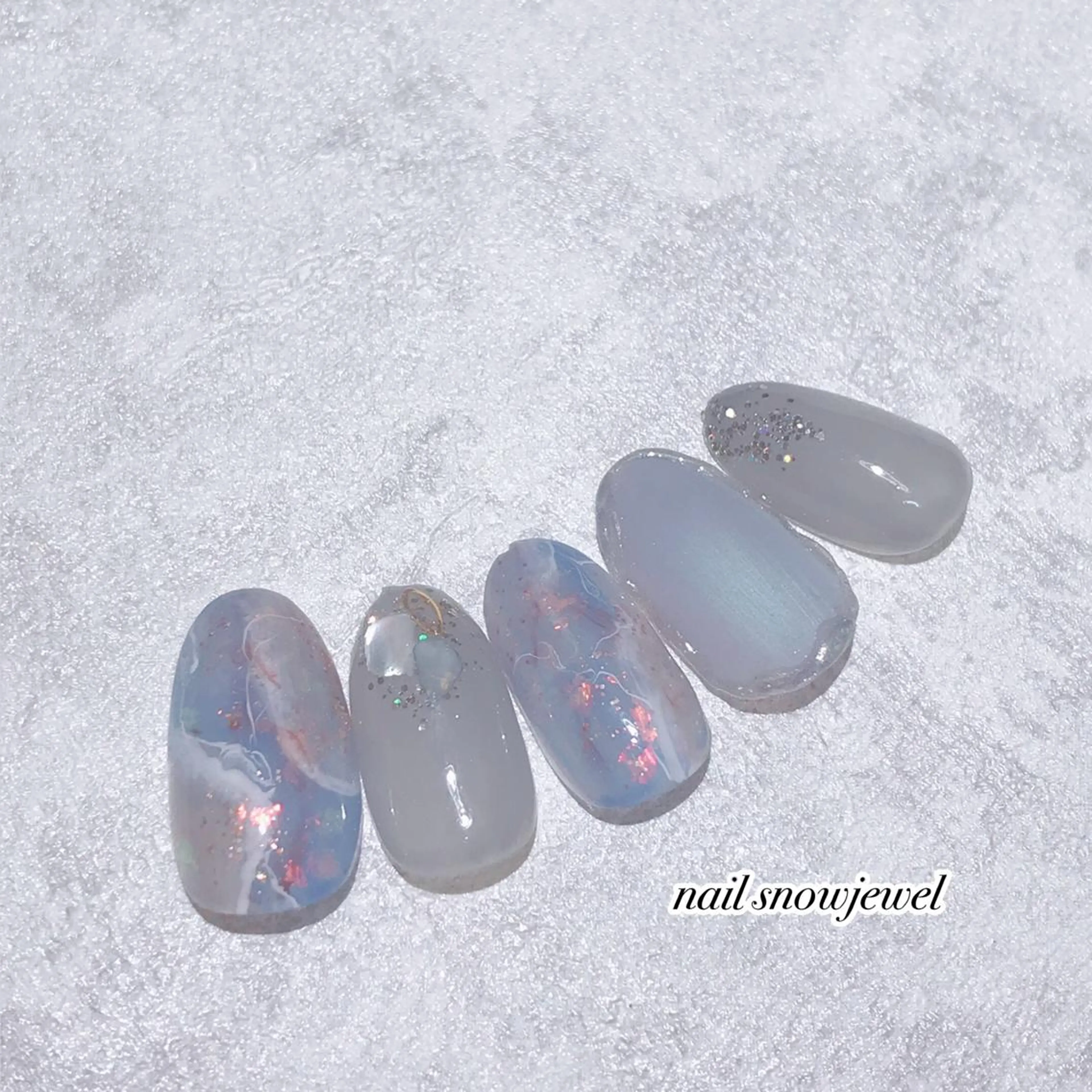 ネイル nail snowjewelのネイルデザイン