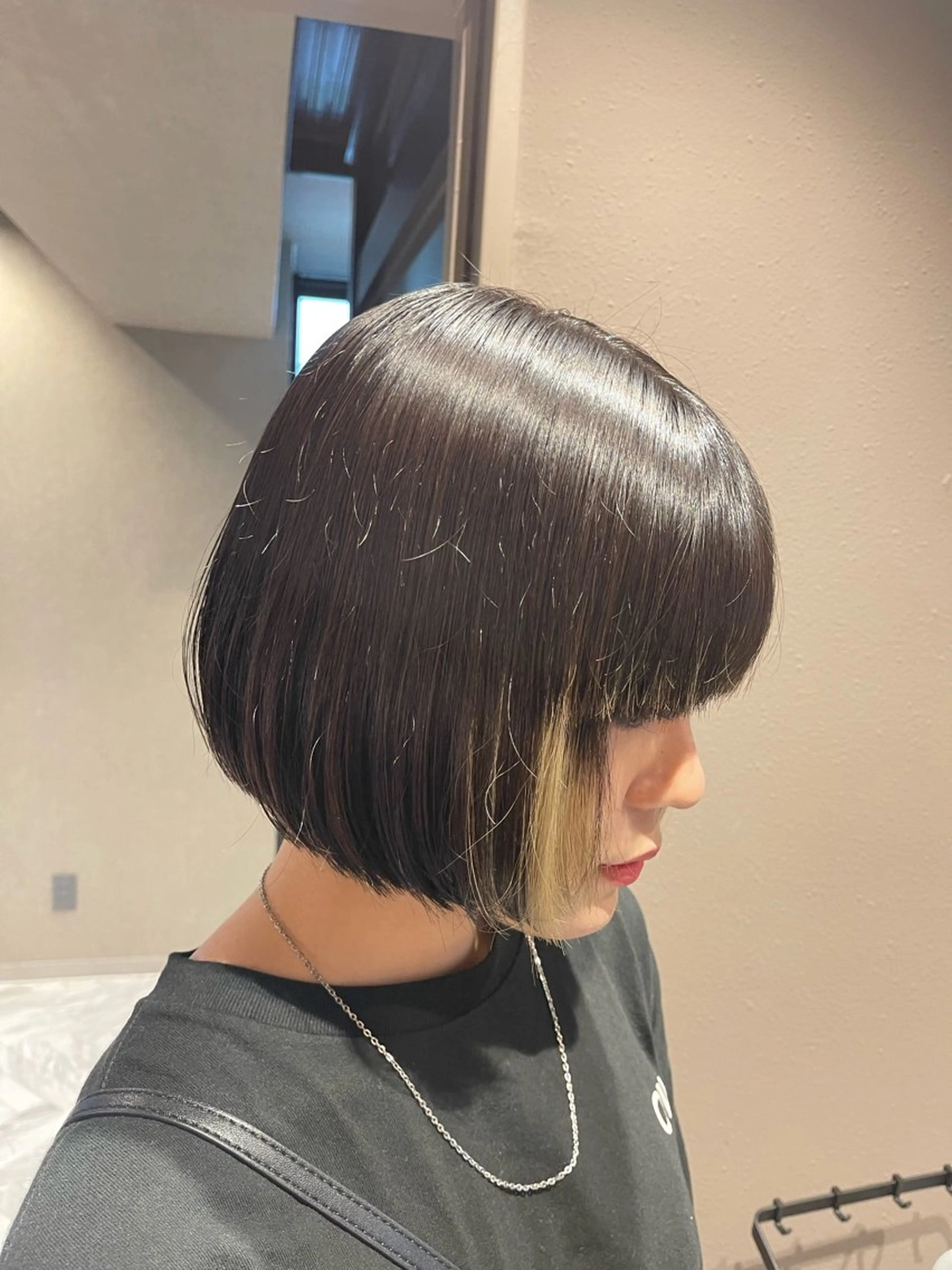 ショート カラー ブロンド ヘアカラー 透明感カラー/艶髪/ エクステ/HIROのヘアスタイル