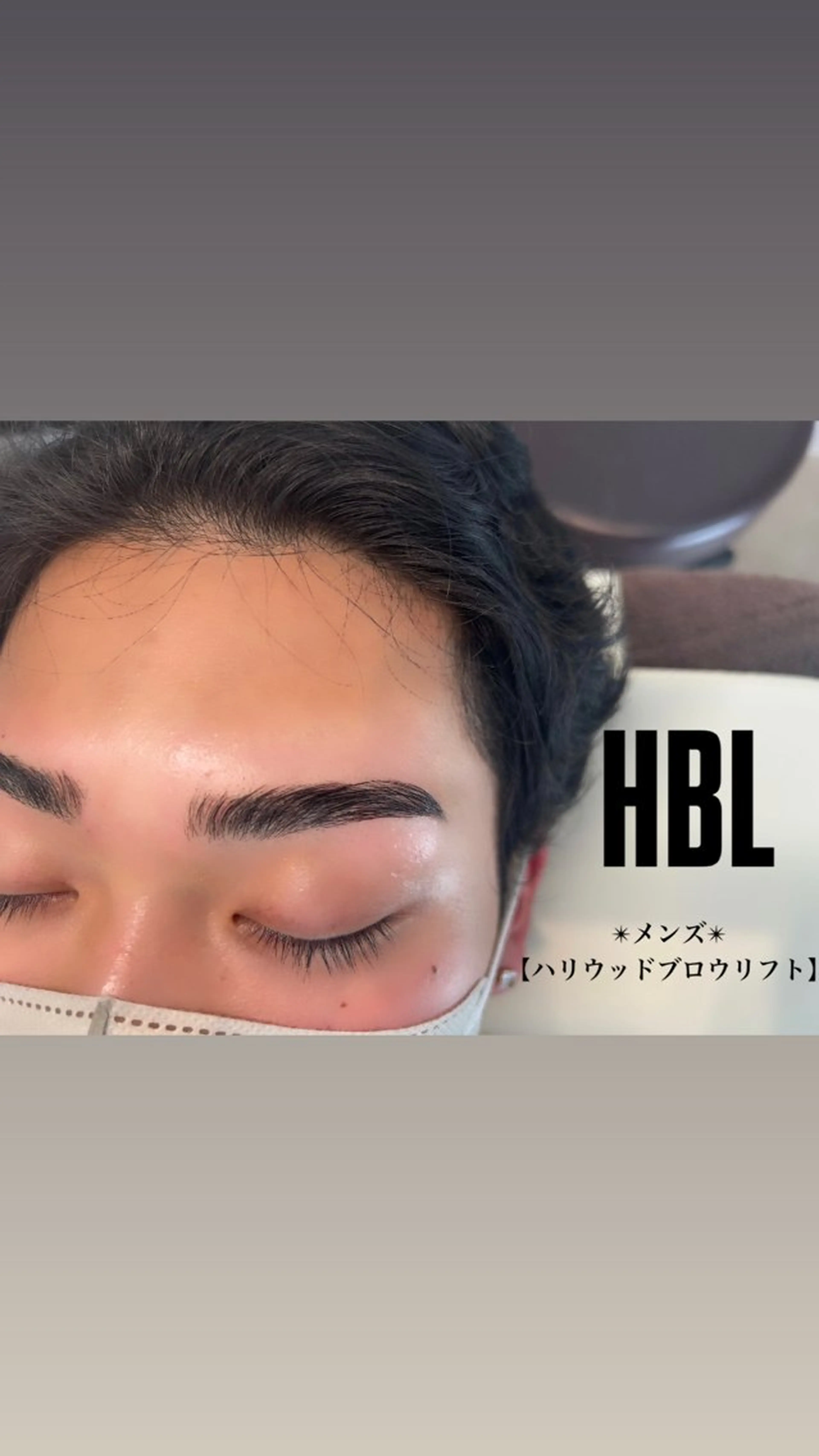 メンズ アイブロウ メンズアイブロウ Calm 茅ヶ崎 Ogataのマツエク・マツパデザイン