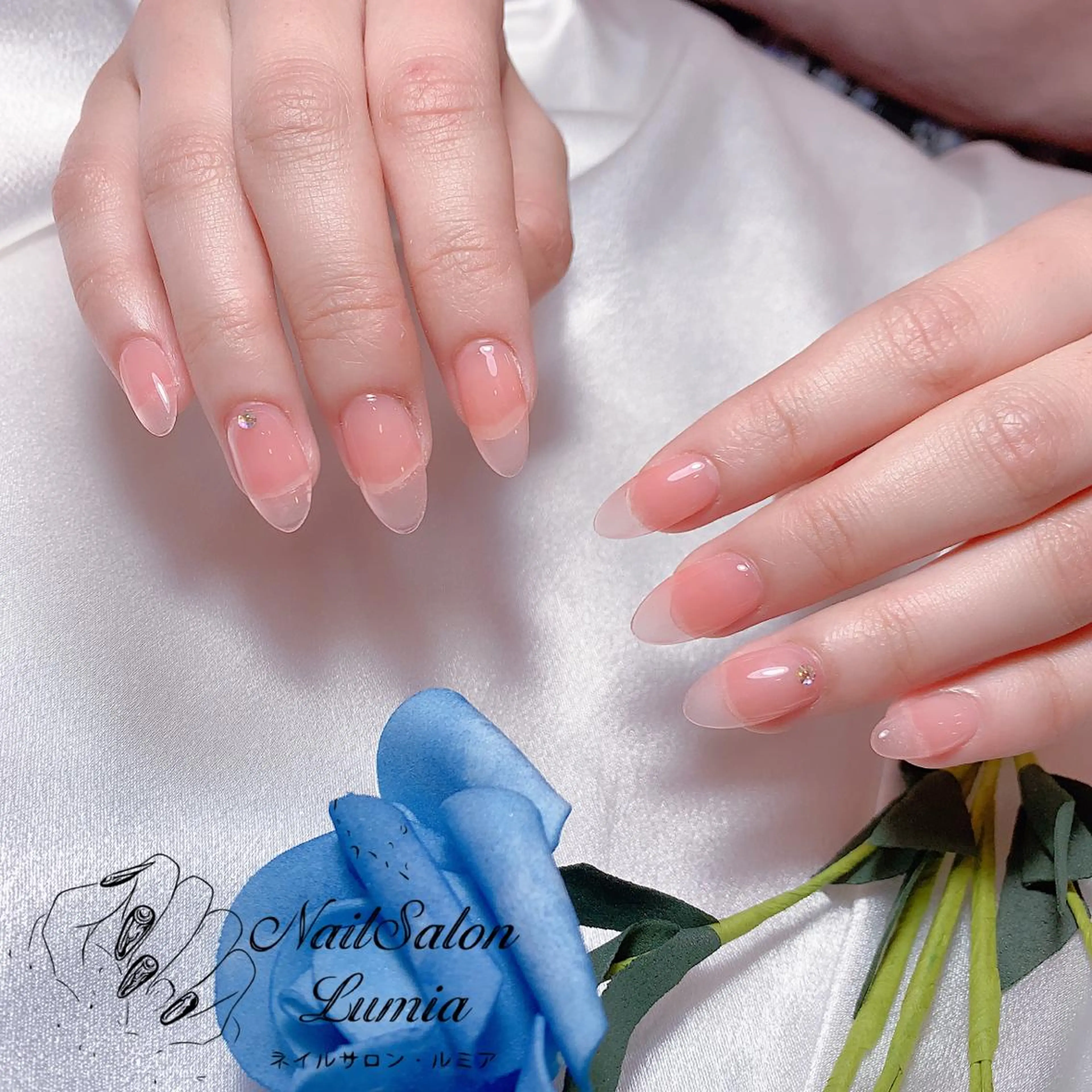ネイル ネイルチップ ハンドネイル ネイルサロン ルミア Lumia 店長のネイルデザイン