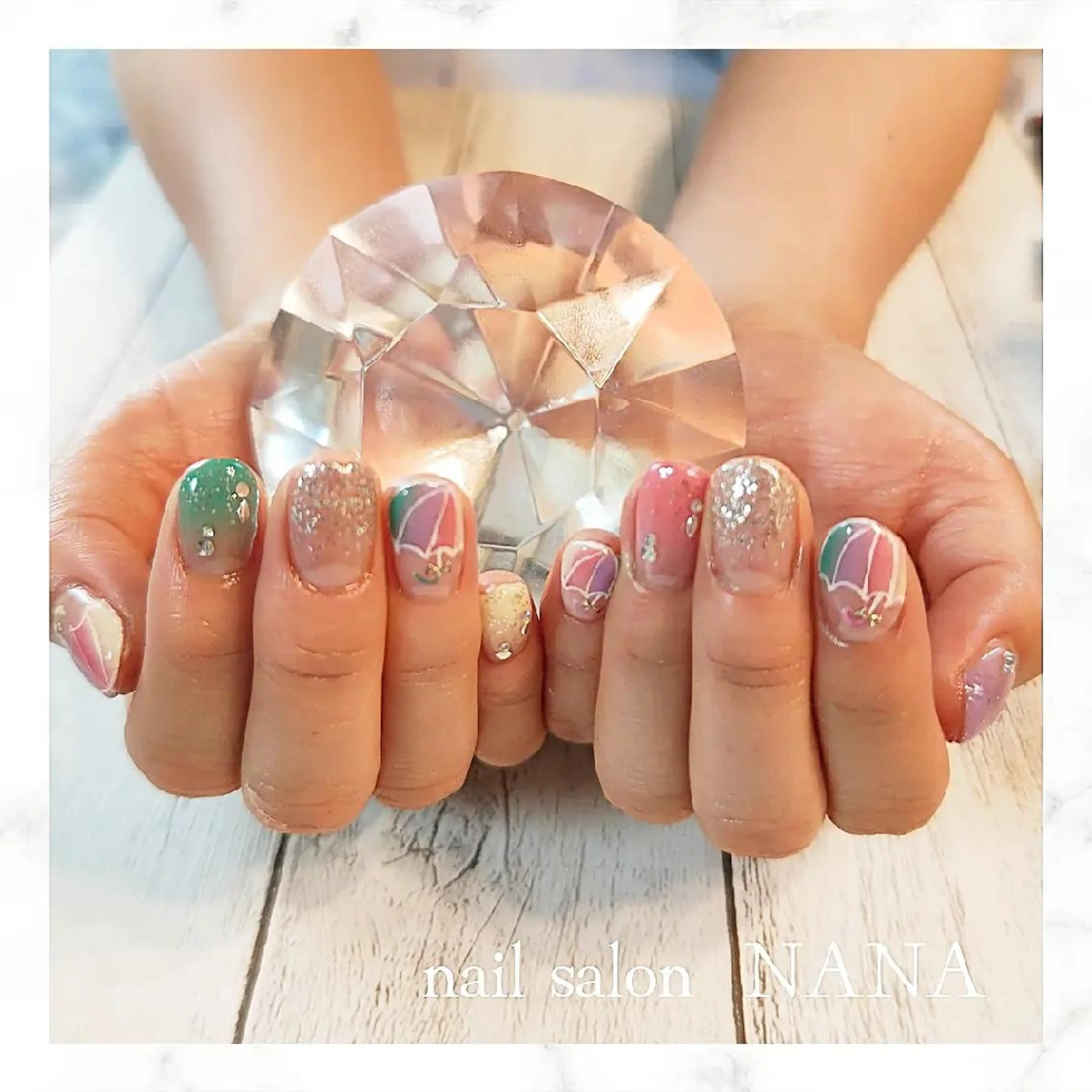 ネイル アートネイル ハンドネイル nail salon  nanaのネイルデザイン