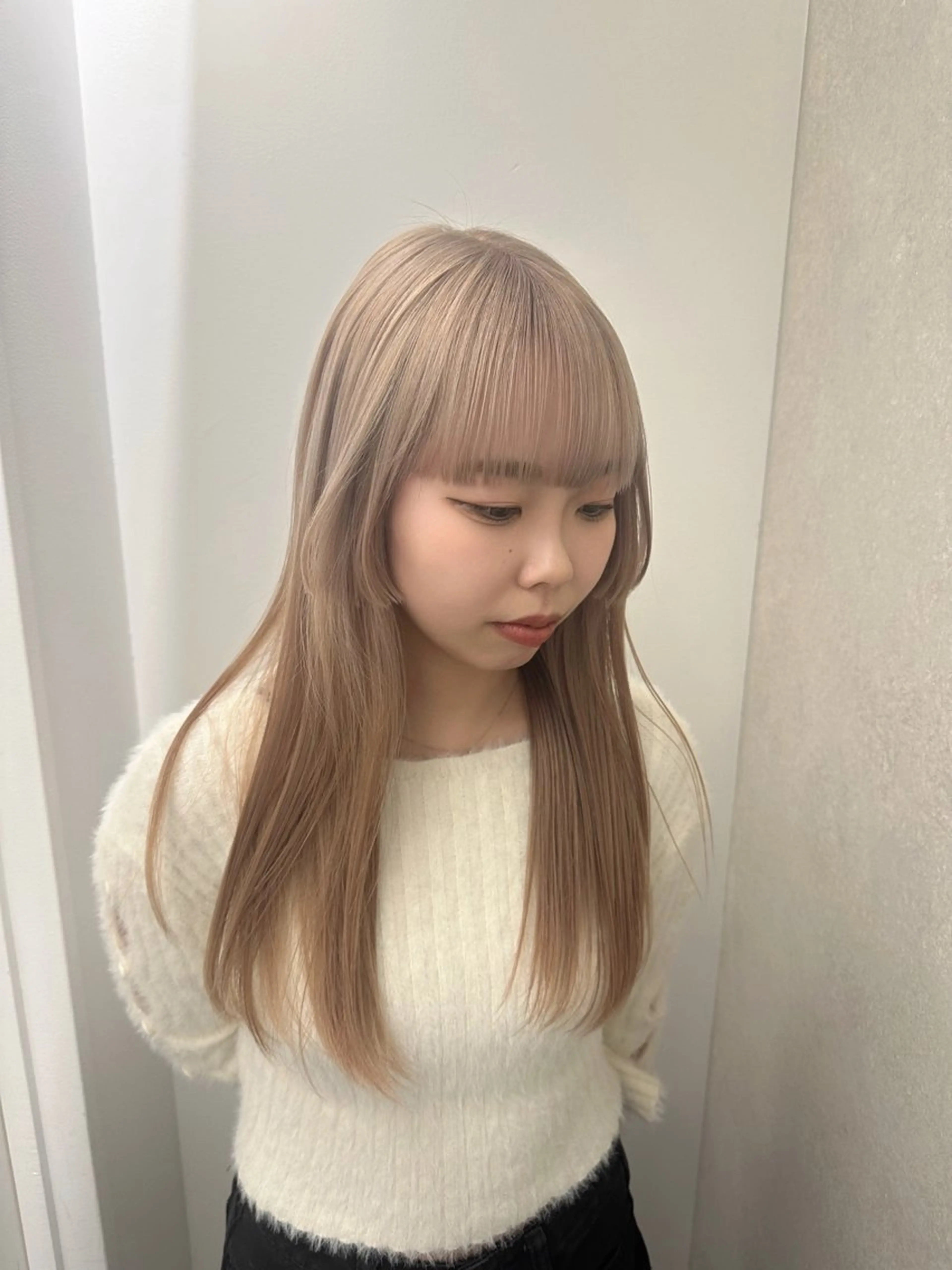カラー ヘアカラー ハイトーン特化 pepe🎀のヘアスタイル