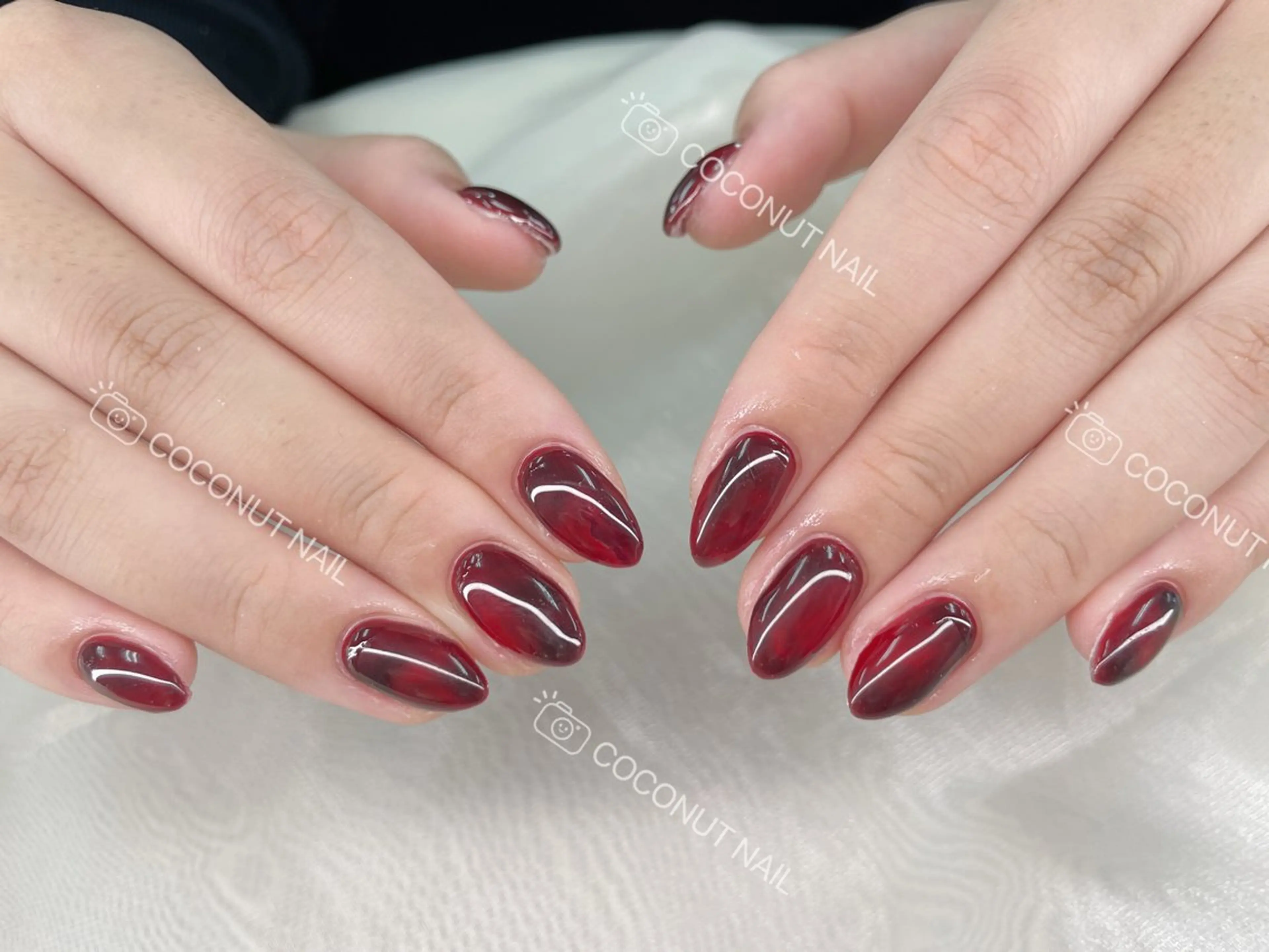 ネイル ハンドネイル 神田 ココナッツのネイルデザイン