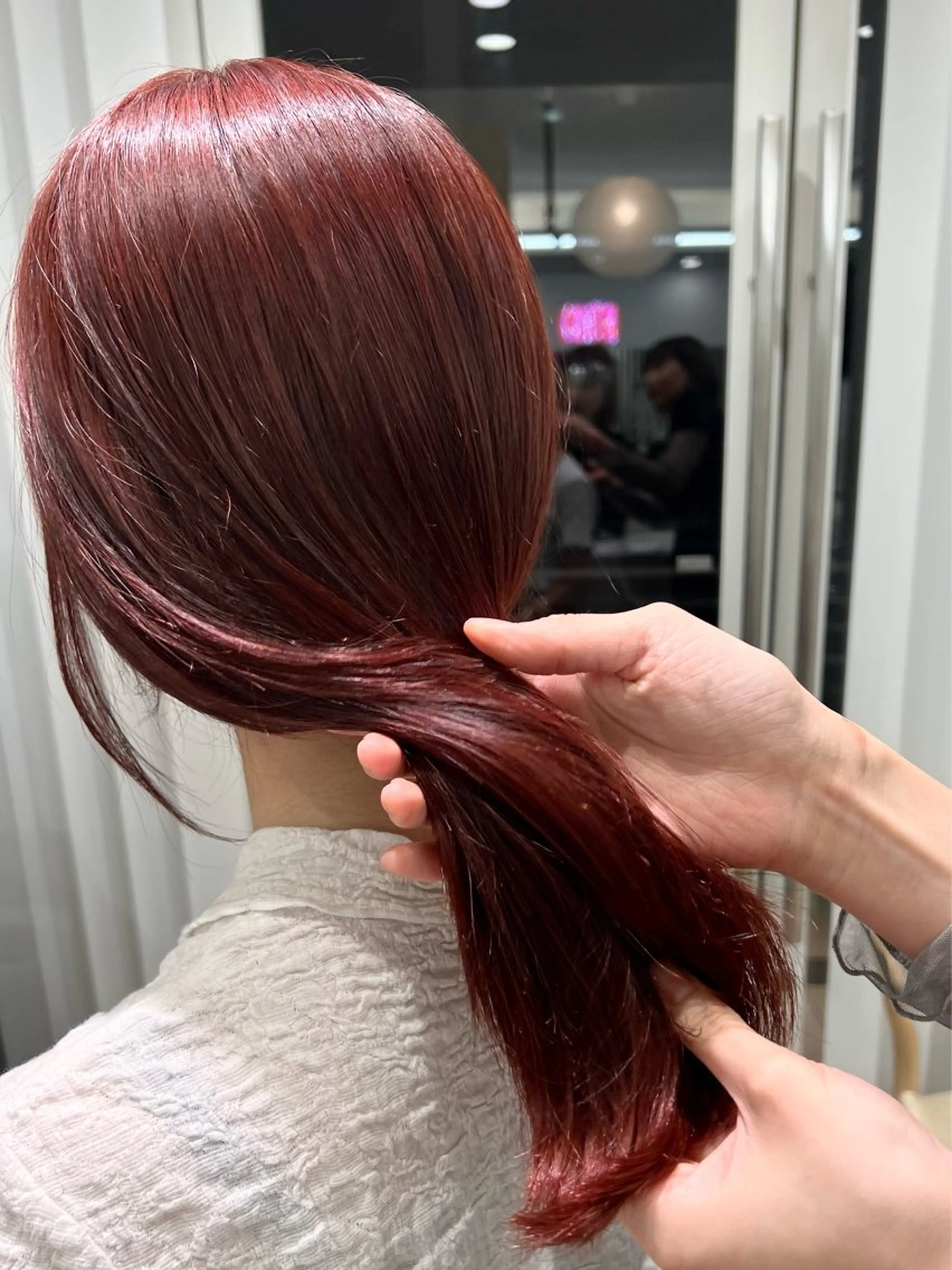 セミロング 透明感/ダブルカラー /kazui🐈のヘアスタイル