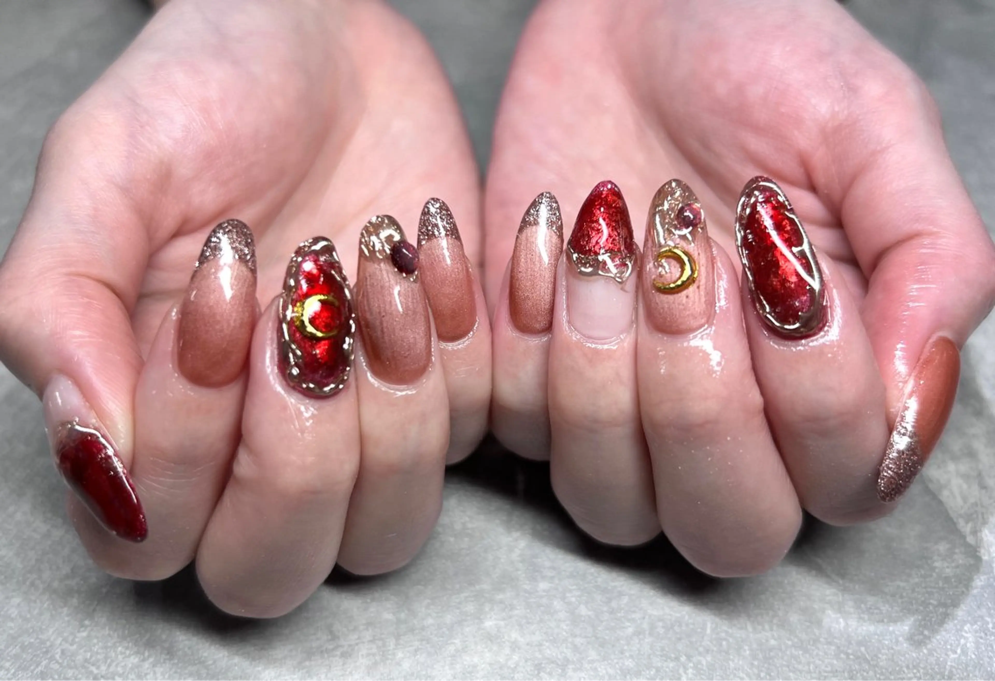 ネイル Nail  Room Miimo所属・Miimo💅🏻 ほのか‪ ·͜·♡‬のネイルデザイン