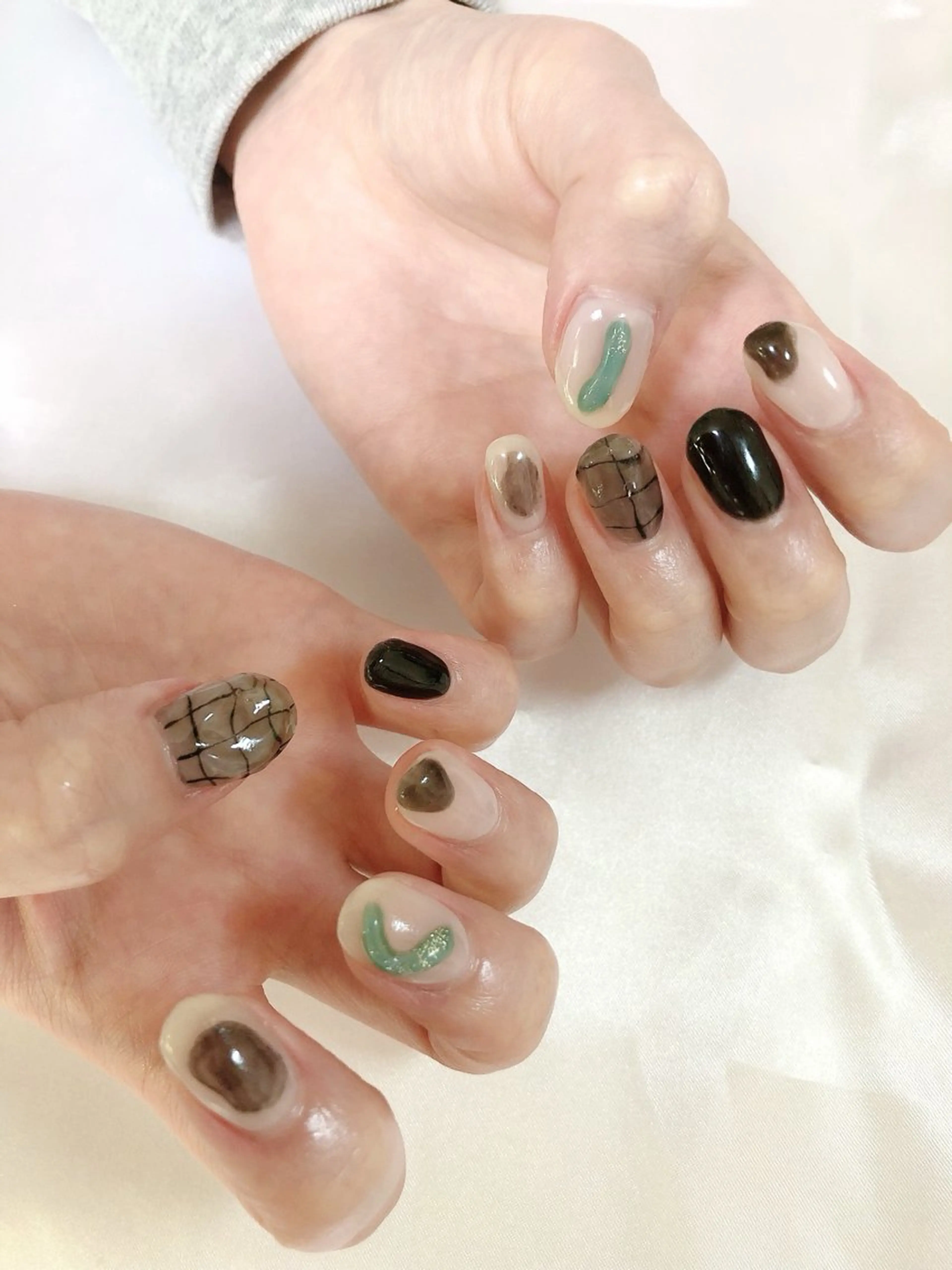 ネイル ハンドネイル ハンドケア MIMINENE NAILのネイルデザイン