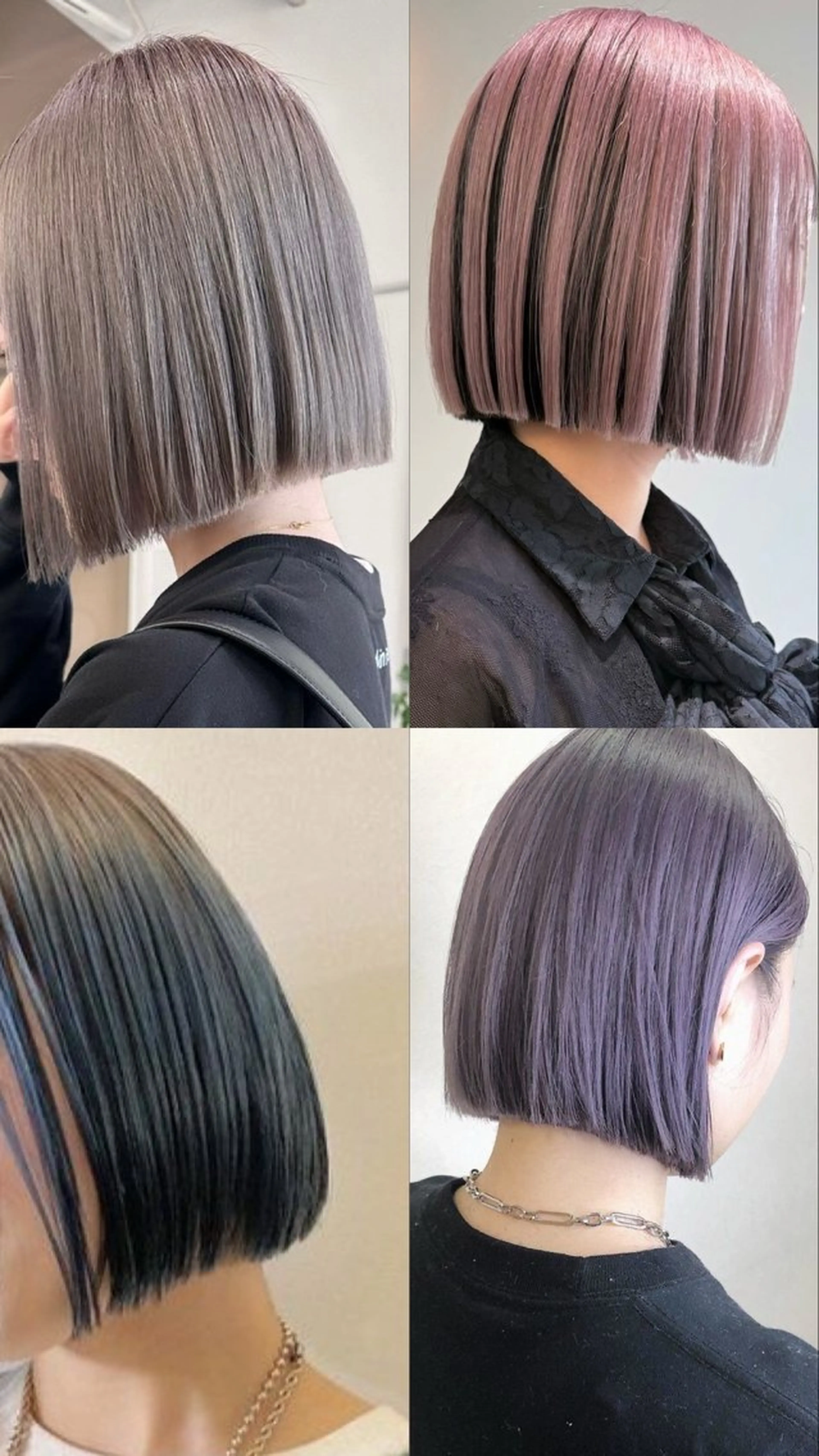 𓊆営業後19時～限定!!𓊇⚡️無料カット⚡️       パツっと切りっぱなしボブ✂︎の写真