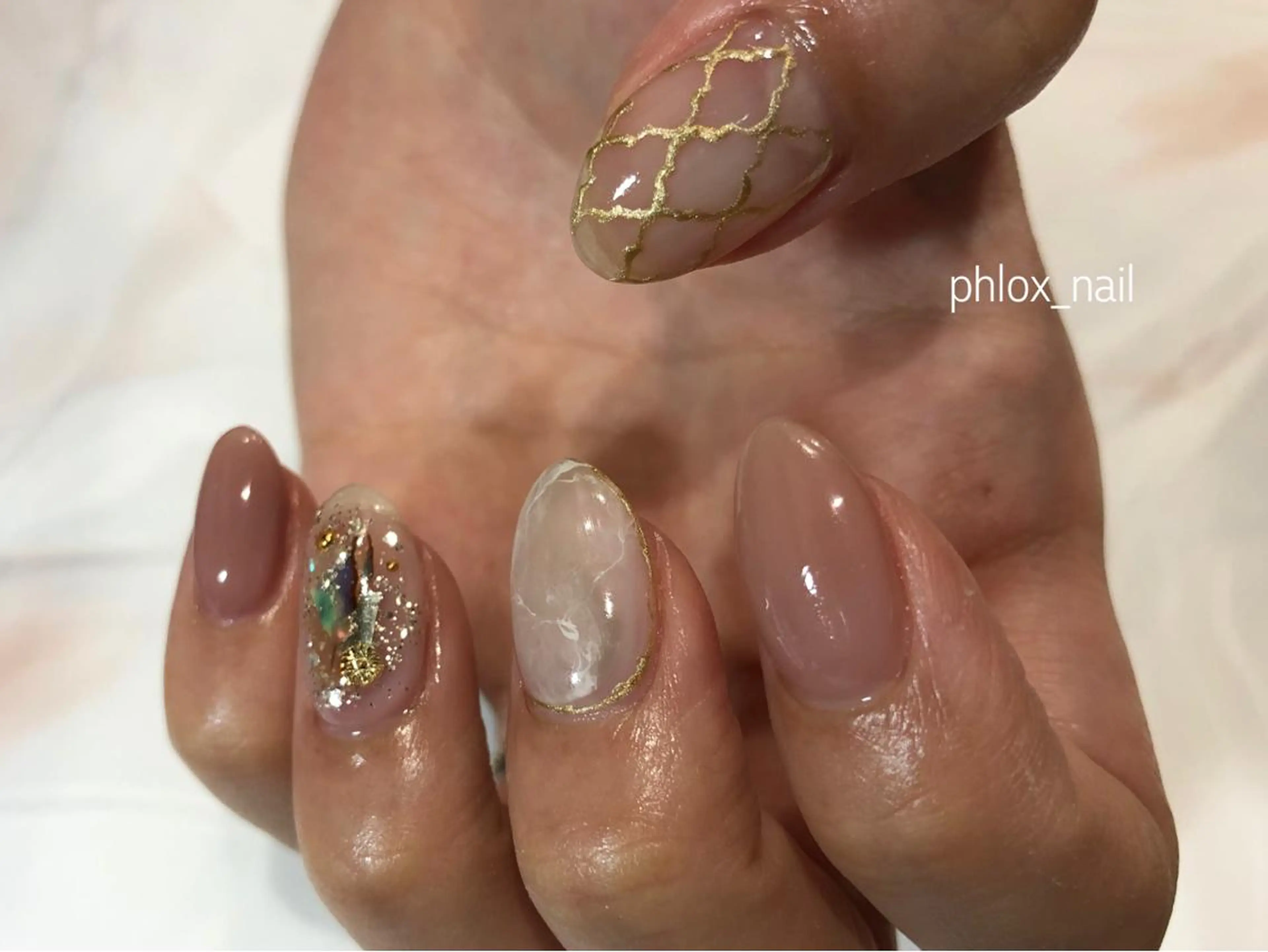 ネイル s/w ＿shokoのネイルデザイン