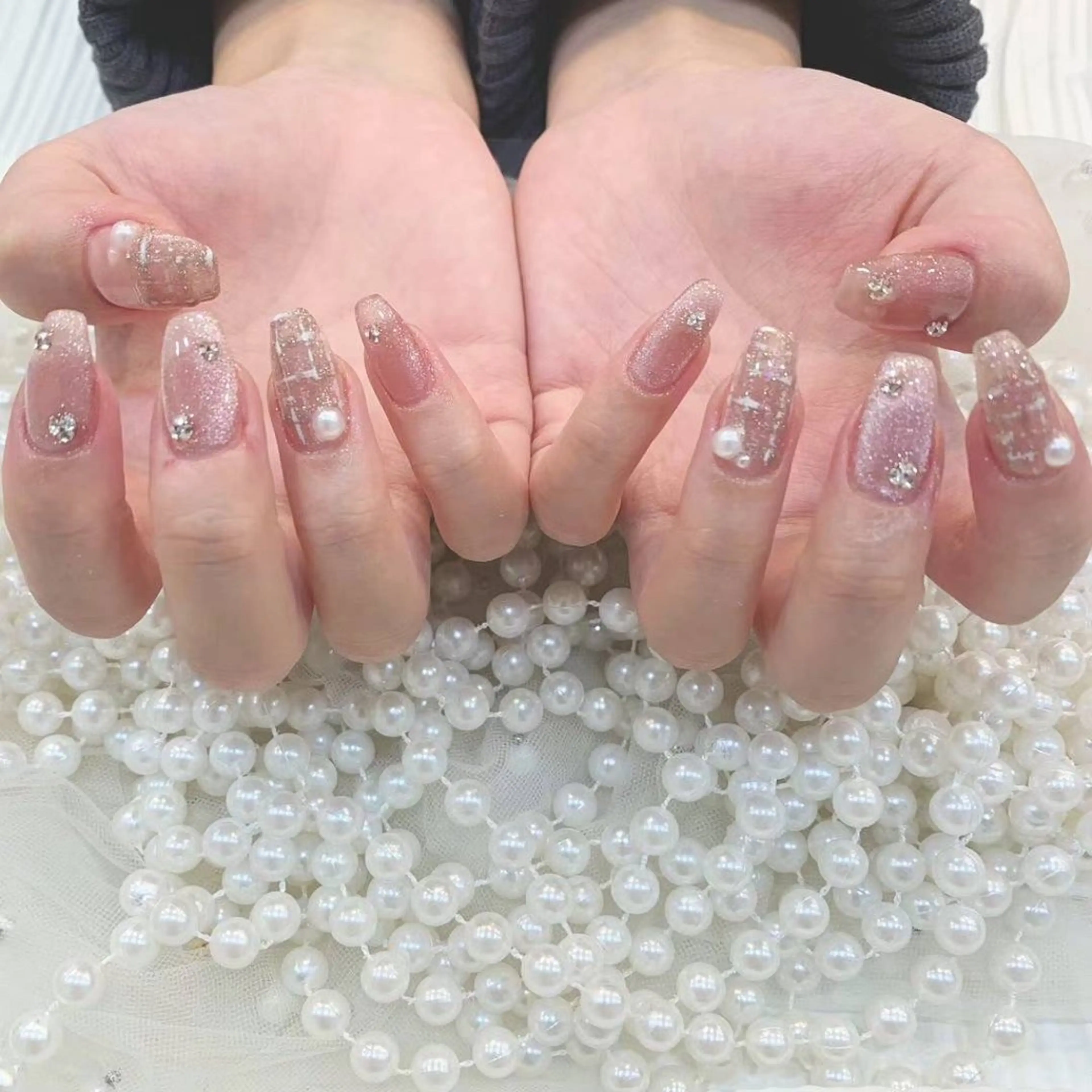 ネイル アートネイル フラワーネイル フットネイル ジェルネイル キラキラネイル Babarla Nailのネイルデザイン