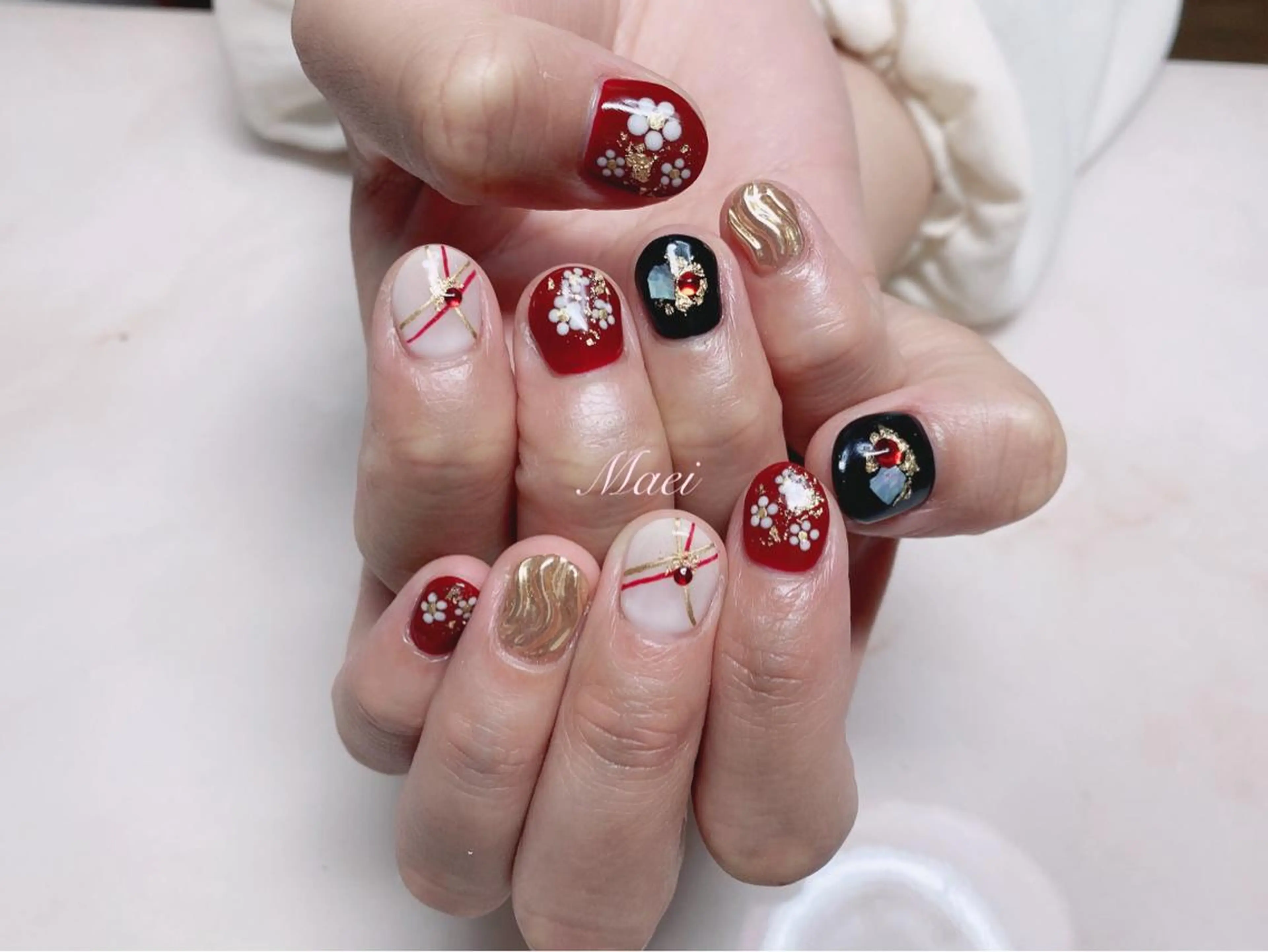 ネイル ハンドネイル ハンドケア NIMO ネイルサロンのネイルデザイン