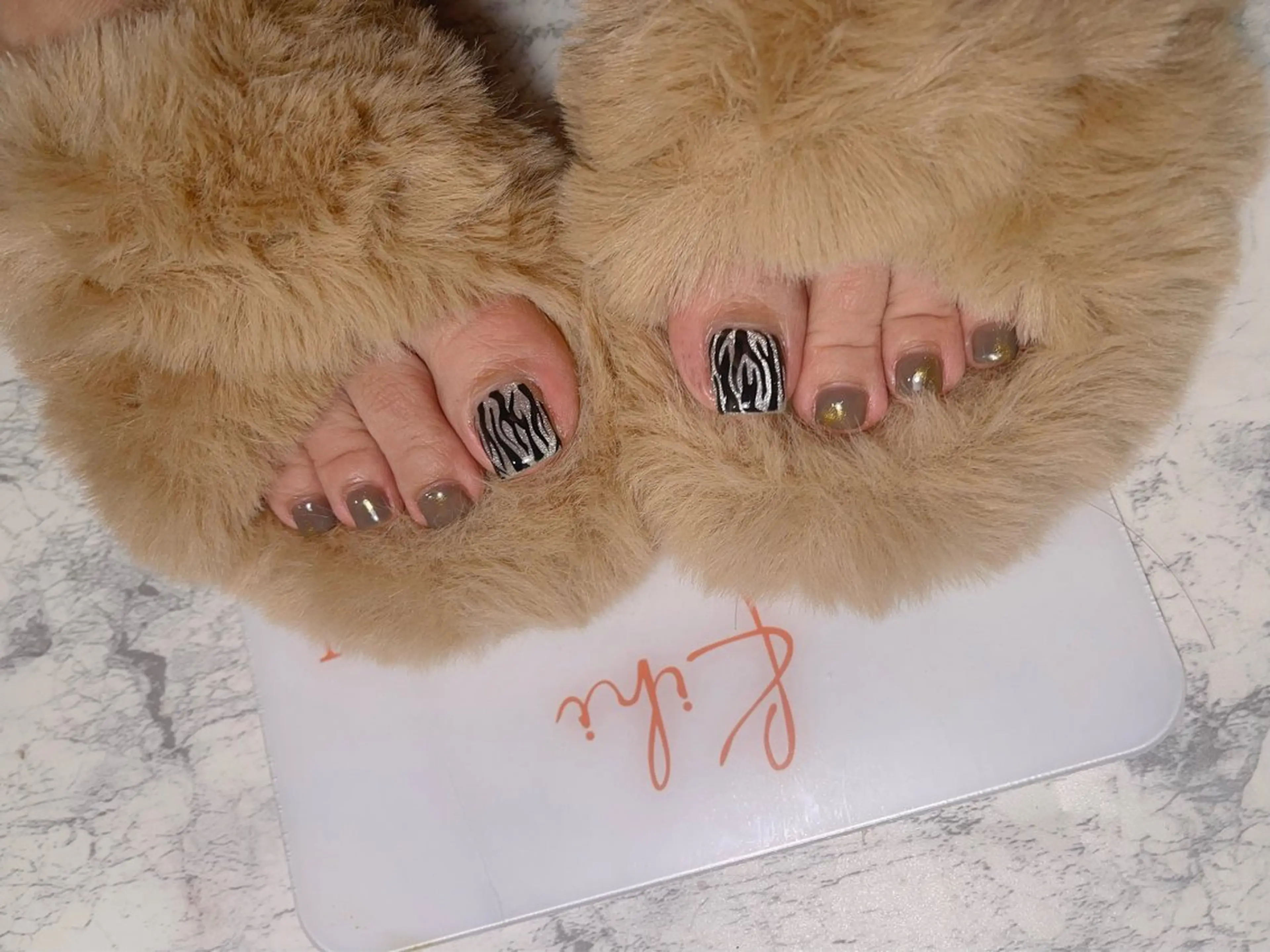 フット❤️持ち込みデザインの写真