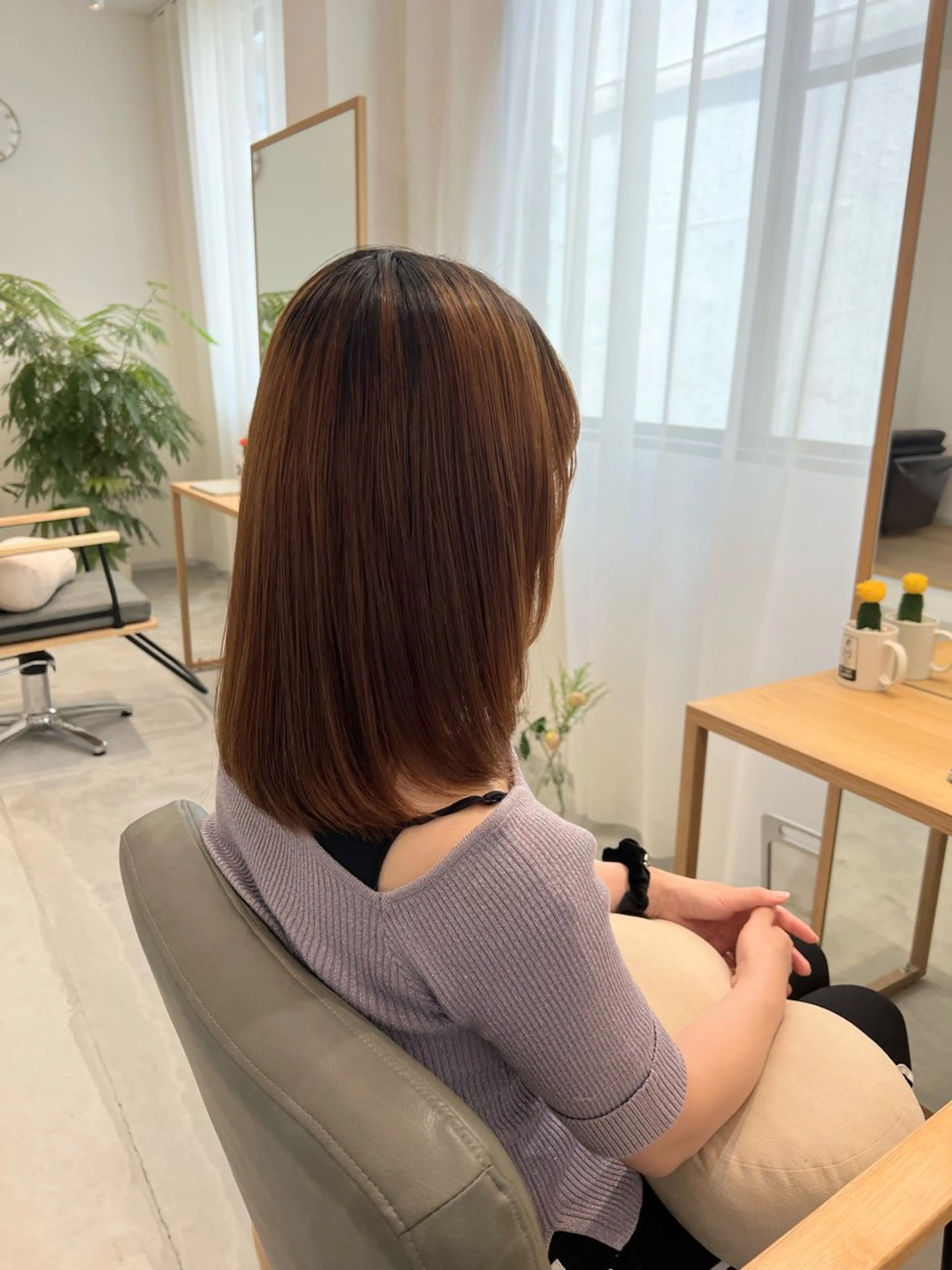 ミディアム カット トリートメント yu koのヘアスタイル