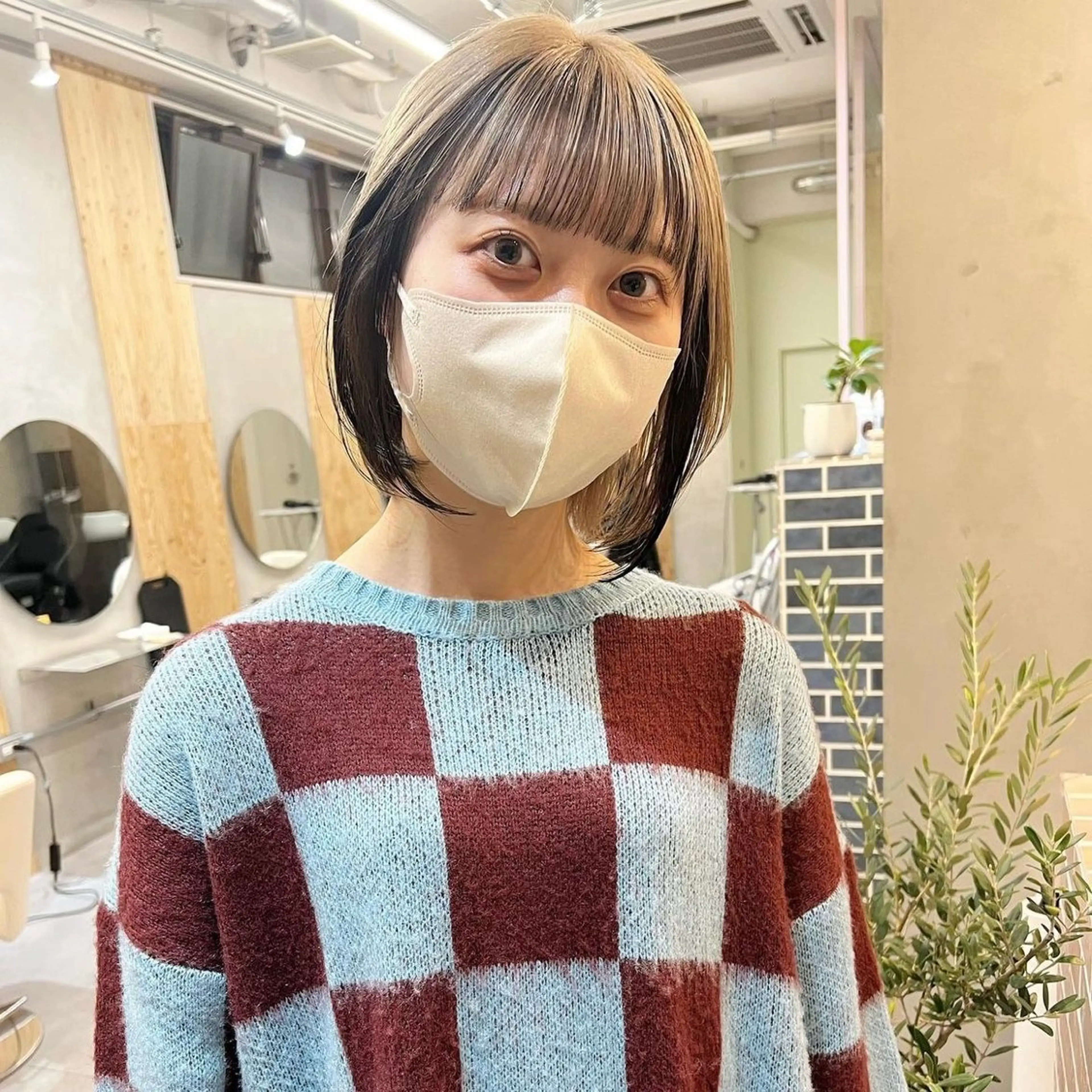 ミディアム カラー cope'u  emu所属・cope'u moneのヘアスタイル