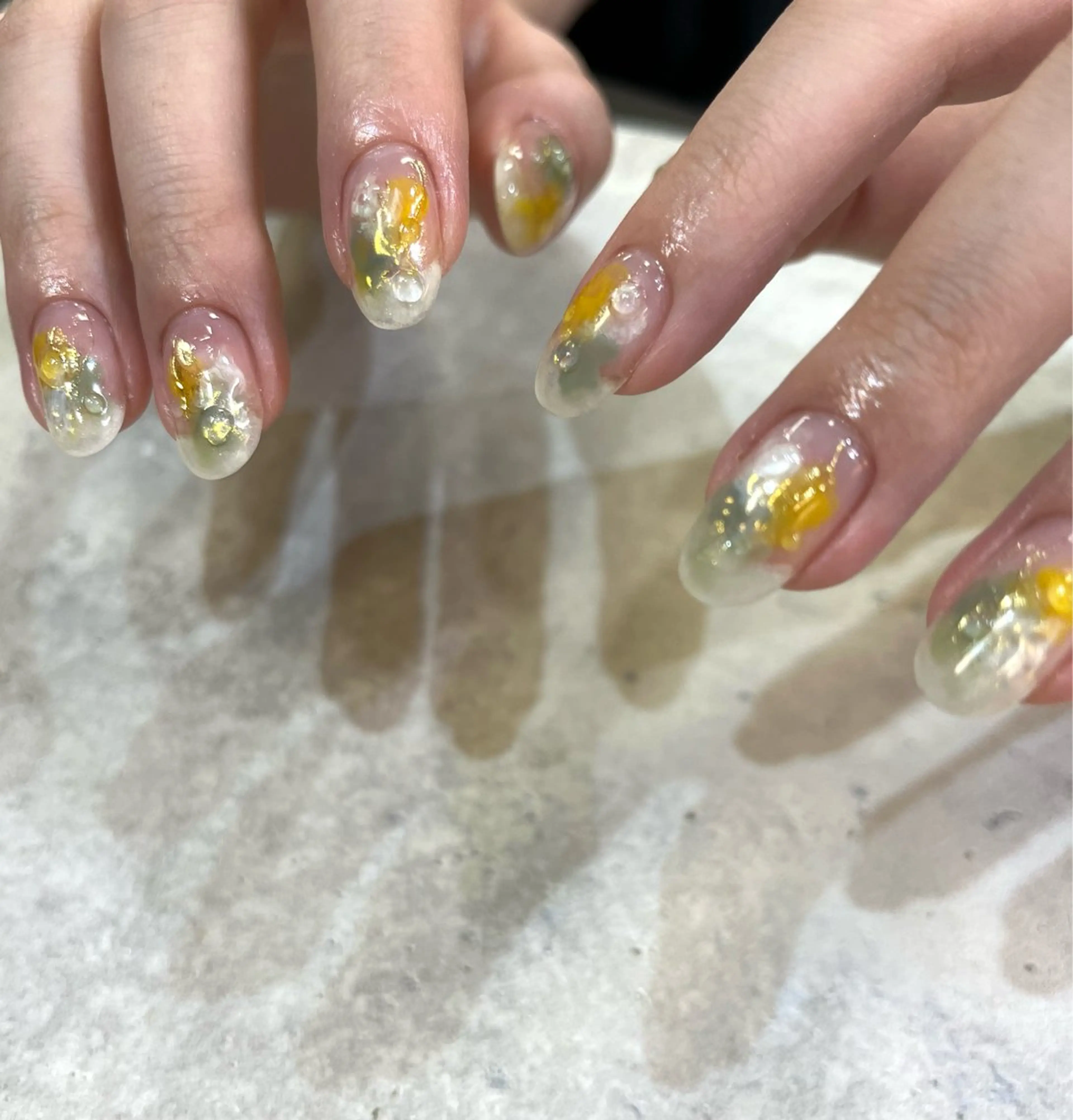 ネイル ニュアンスネイル nailsalon ASUNALO所属・ASUNALO えりかのネイルデザイン