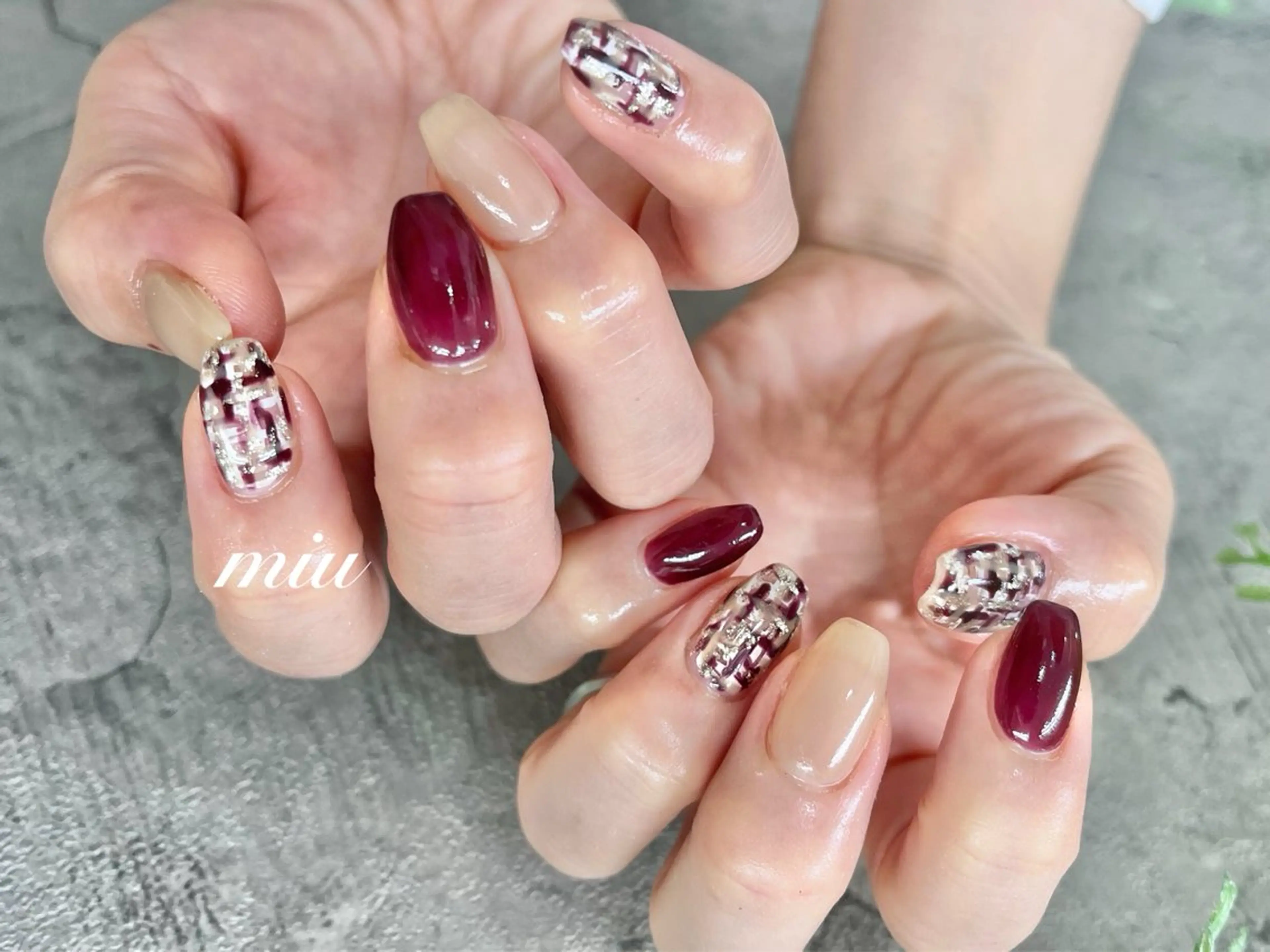 ネイル ハンドネイル miu nail 🐾Mihoのネイルデザイン